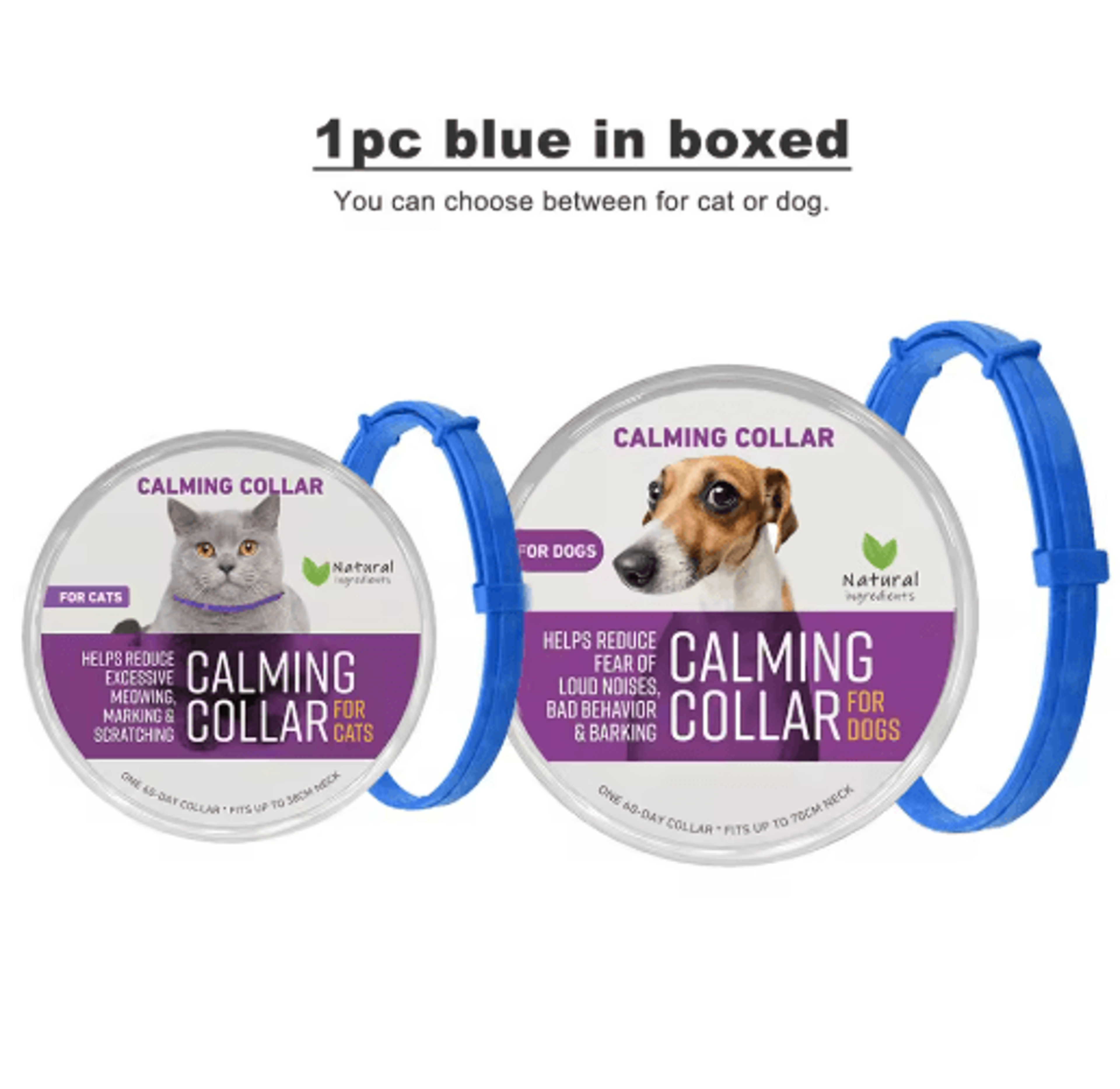 Adjustable Pheromone Calming Collar For Cats  Dogs  LongLasting Anxiety Relief 17