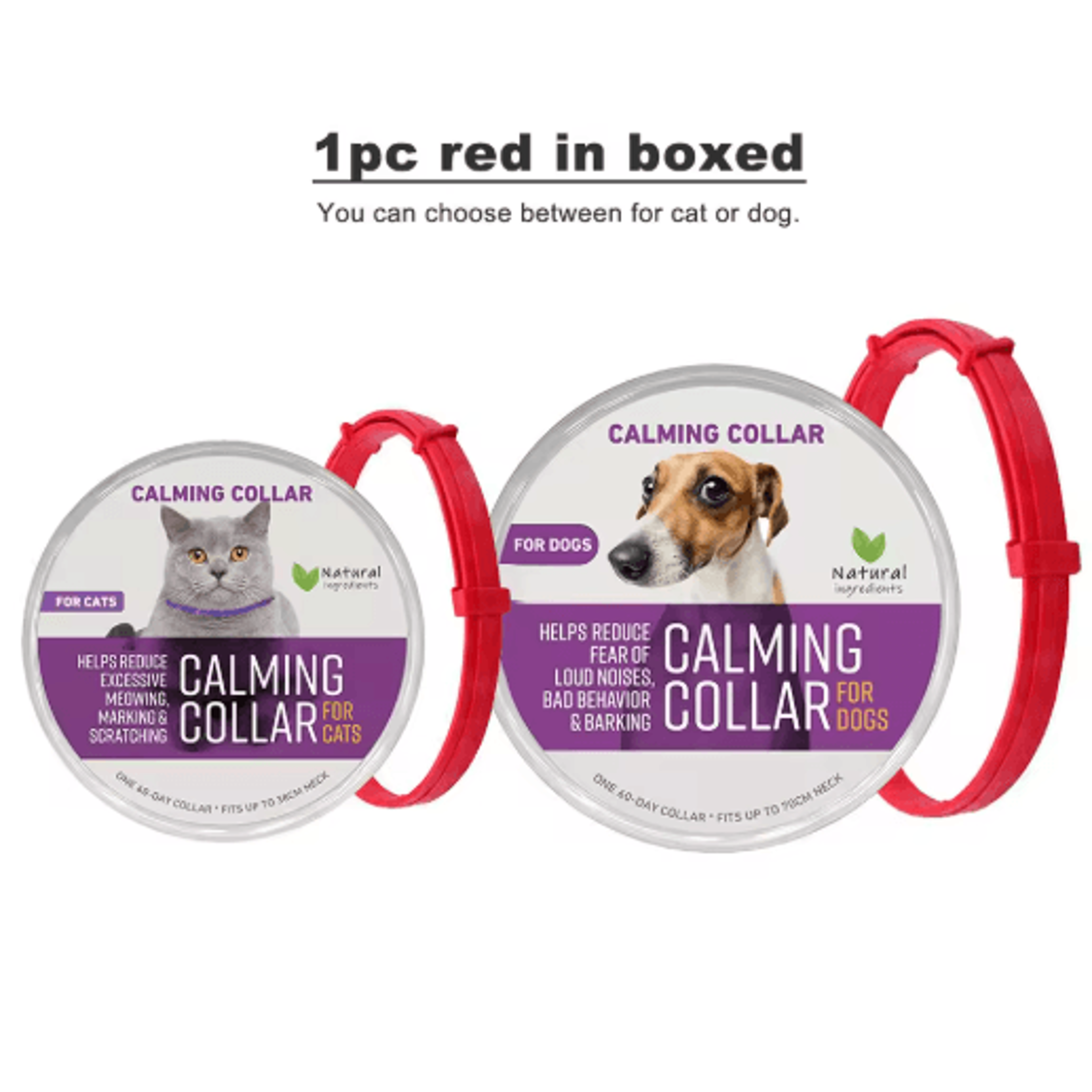 Adjustable Pheromone Calming Collar For Cats  Dogs  LongLasting Anxiety Relief 19