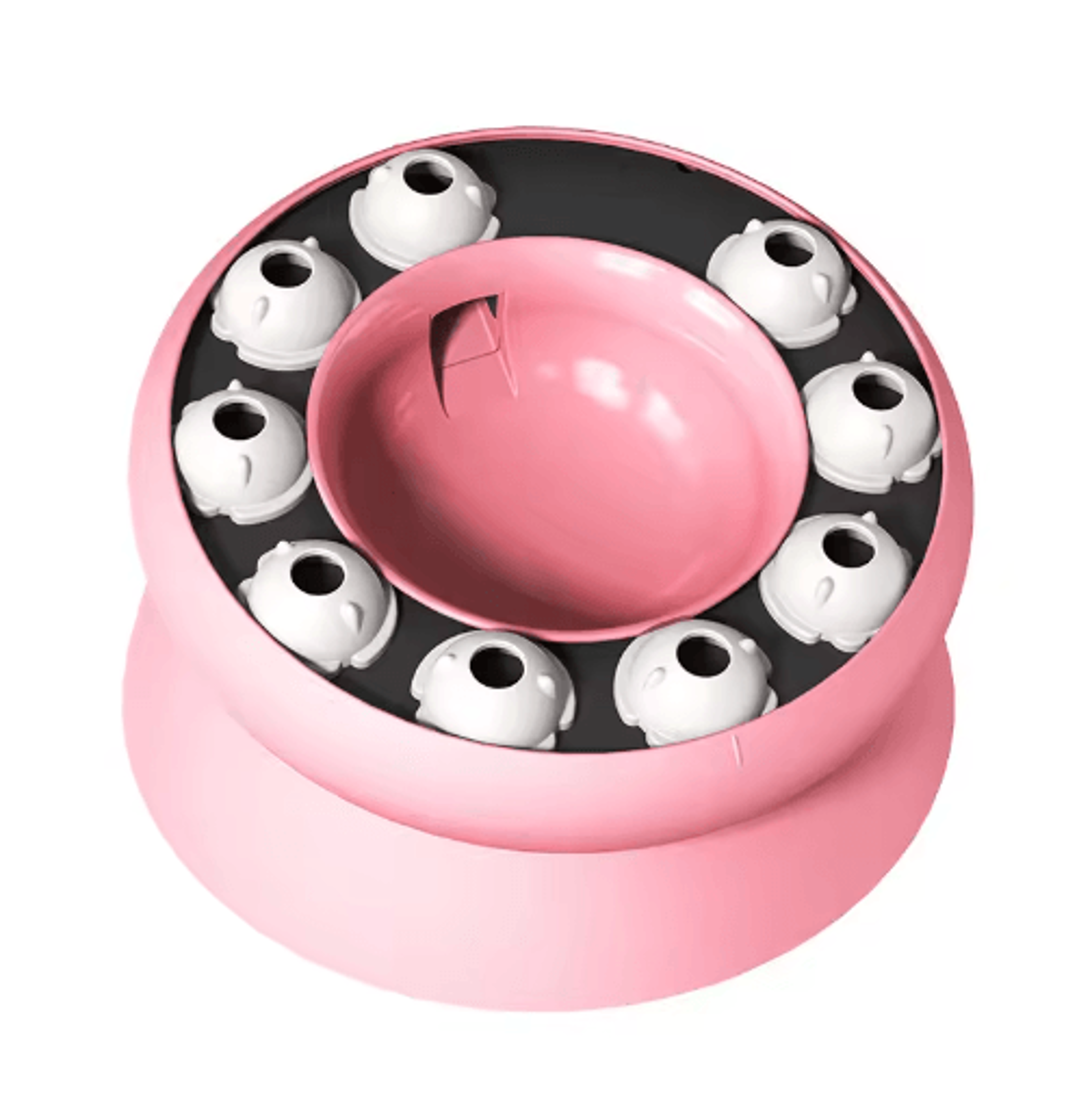 Multifunctional Puzzle Slow Feeder Cat Bowl Interactive Food Dispensing Toy For Cats 2