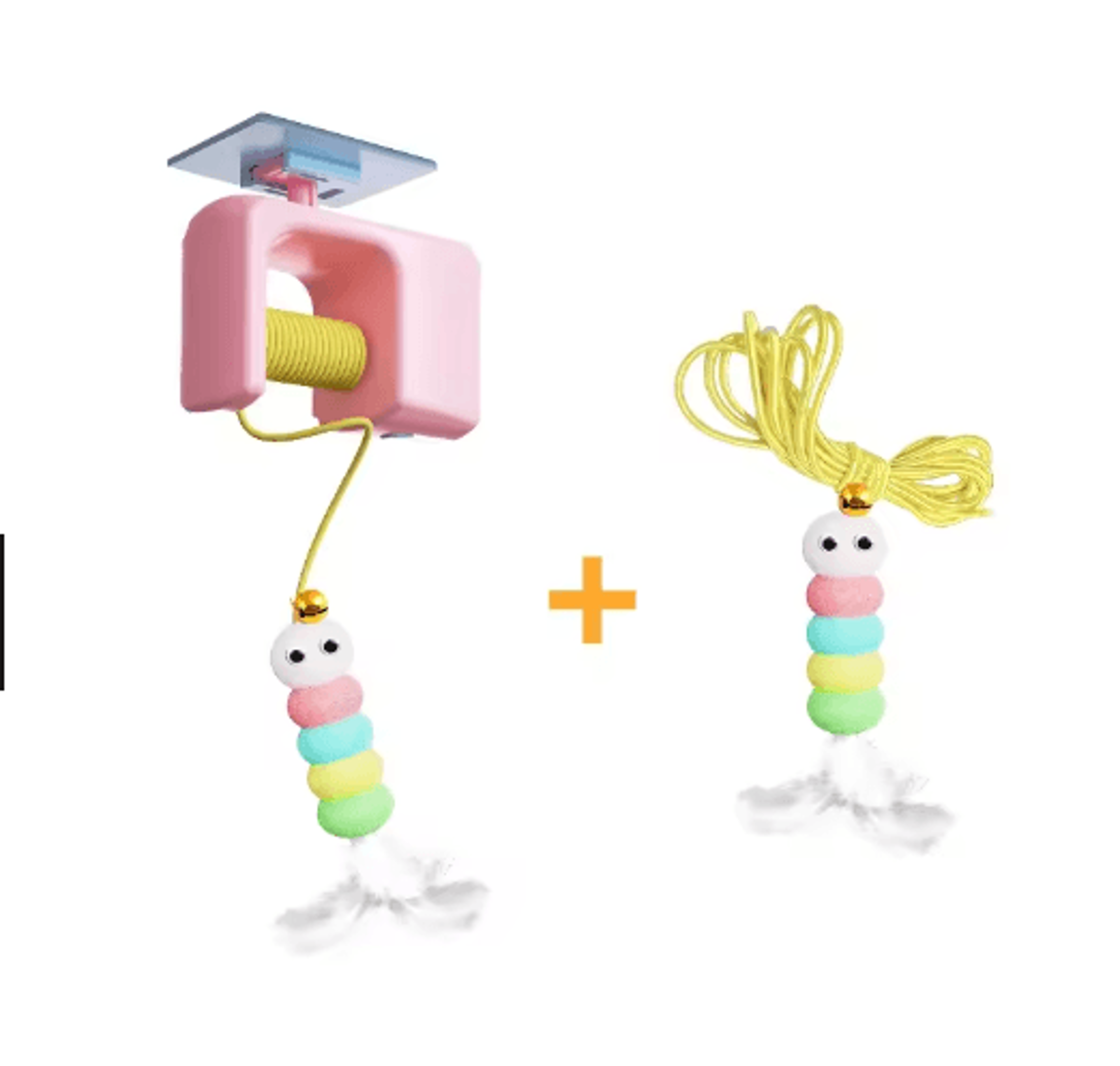 Smart Hanging Cat Toy Interactive Cat Toy With Electric Motion  Scratch Rope For SelfPlay Fun 5