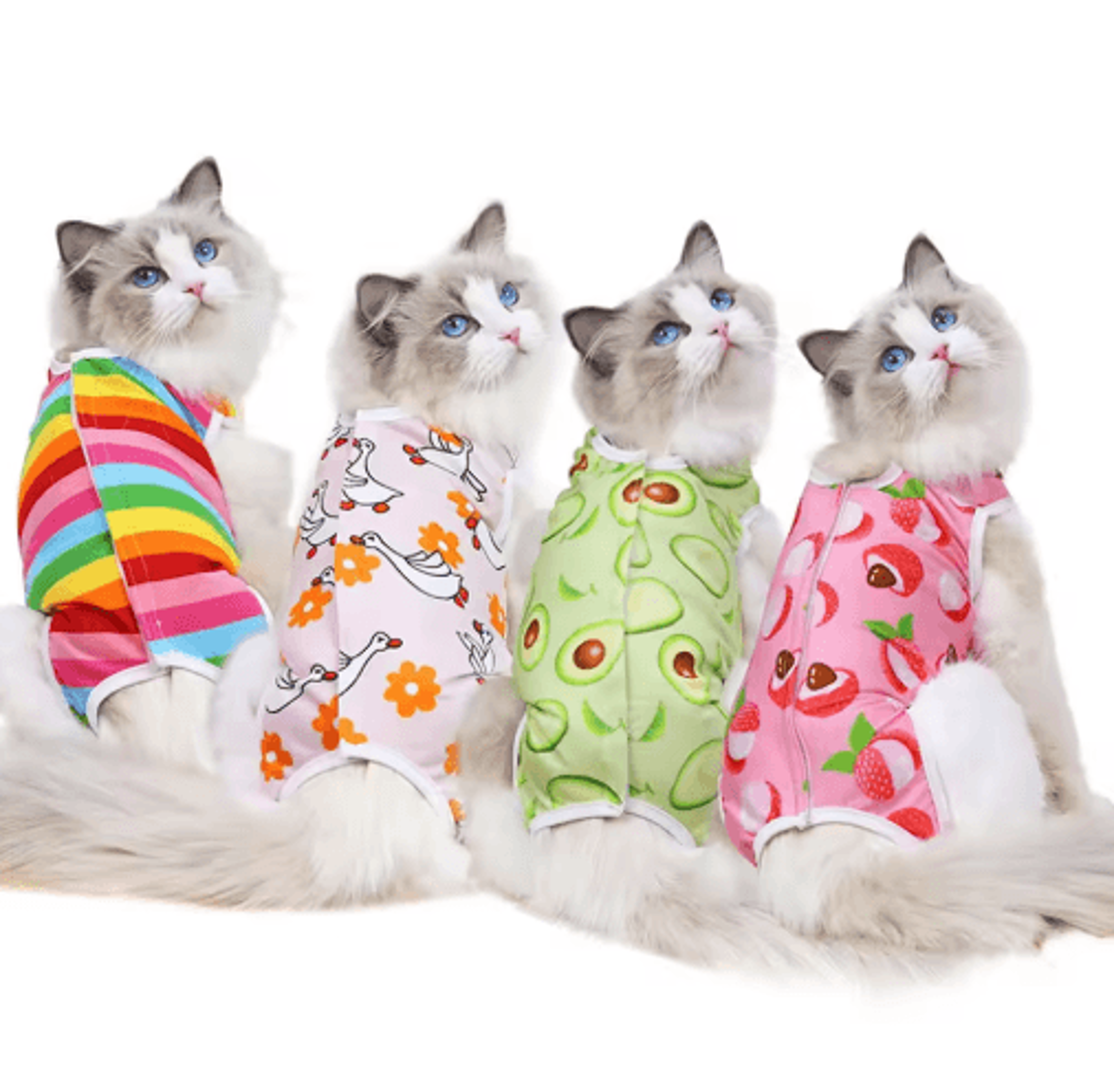 breathable cat recovery suit cat recovery suit for post-surgery protection & comfortable healing