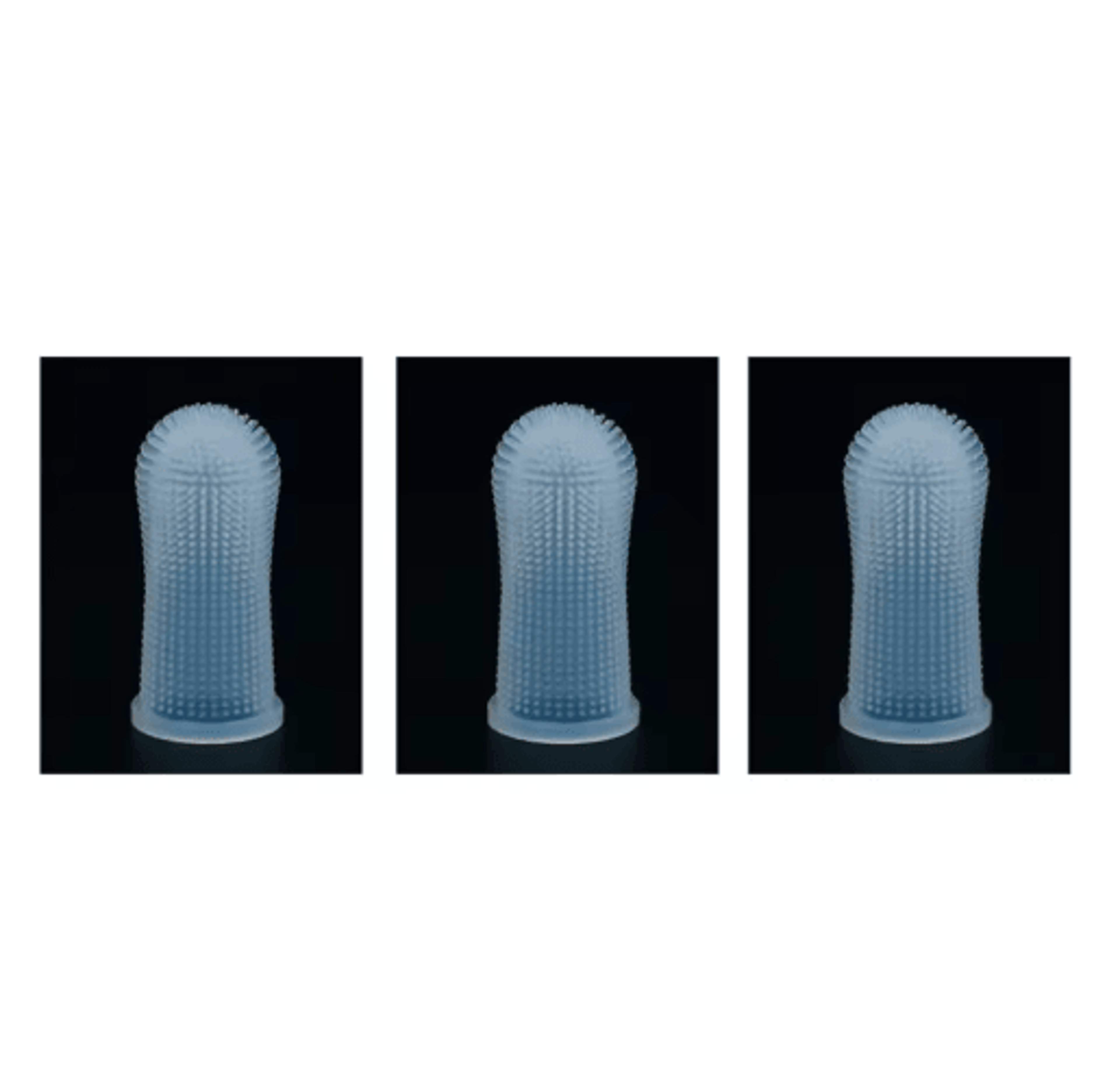 Silicone Pet Finger Toothbrush Pet Toothbrush For Gentle Teeth Cleaning  Fresh Breath Care 3