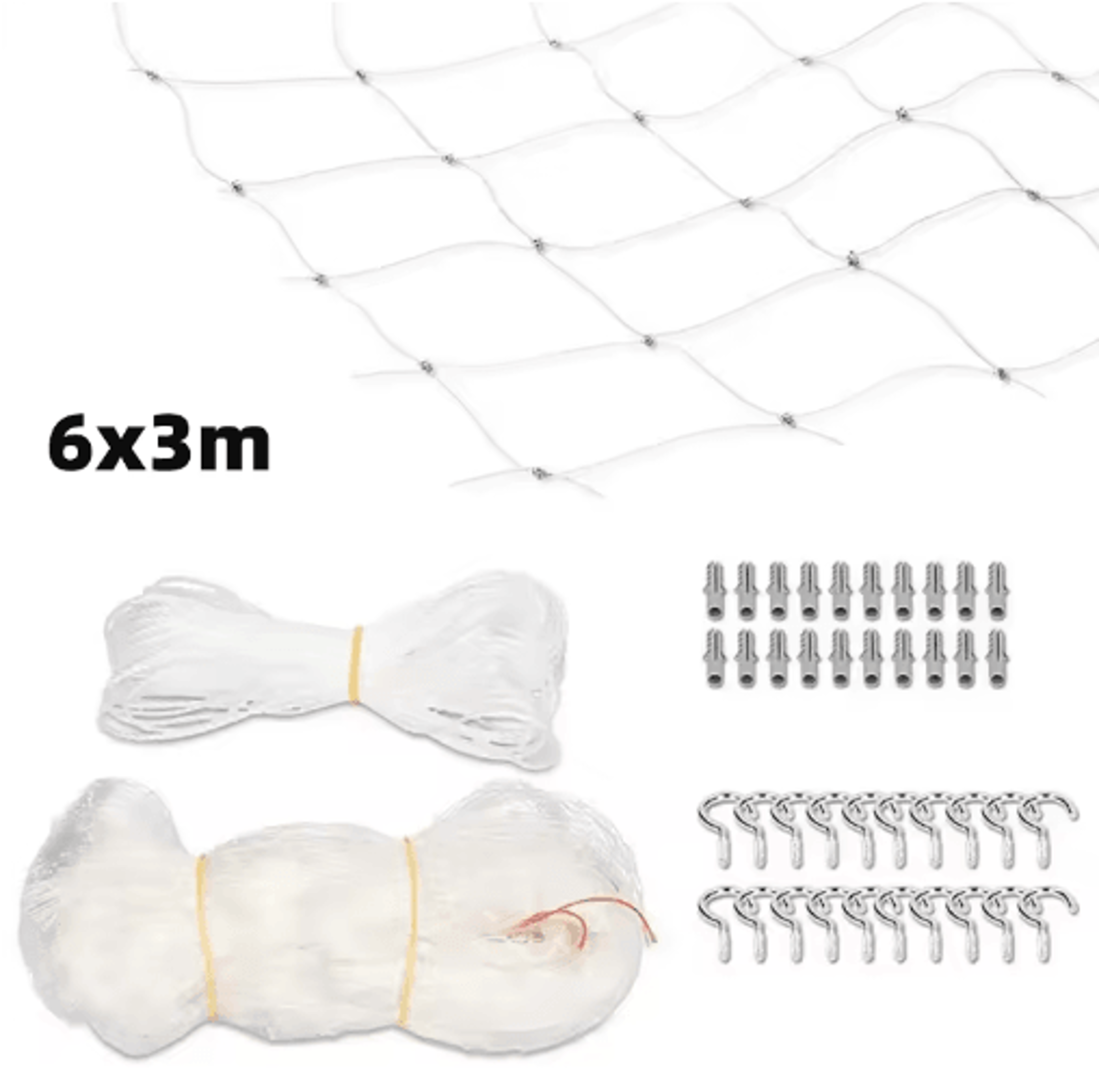 Pet Safety Balcony Net  Cat Safety Net For Balconies Windows Stairs  Doorways 3