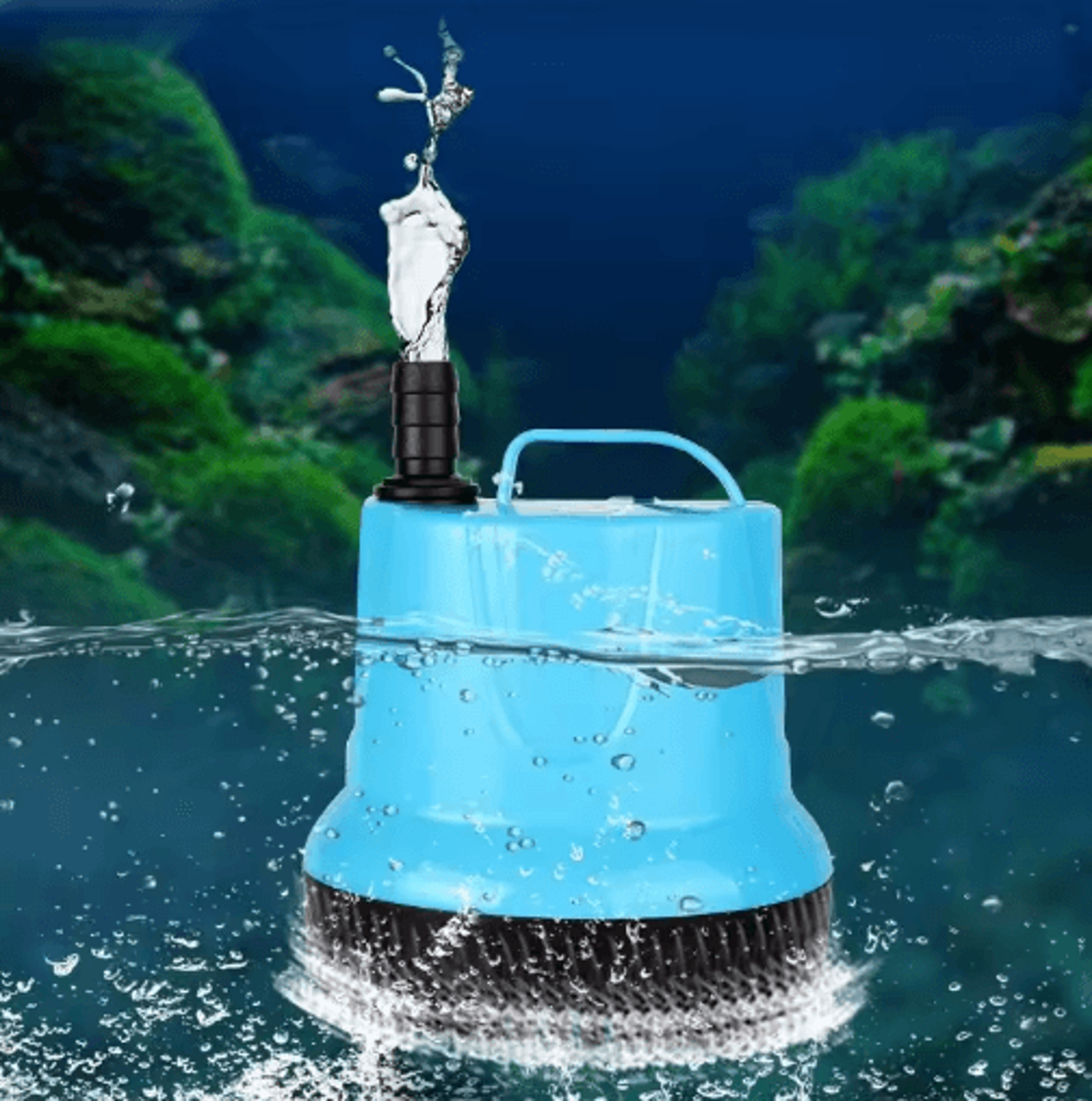Mini Submersible Water Pump With Filter  Aquarium Water Pump For Fish Tanks Ponds  Water Circulatio 0