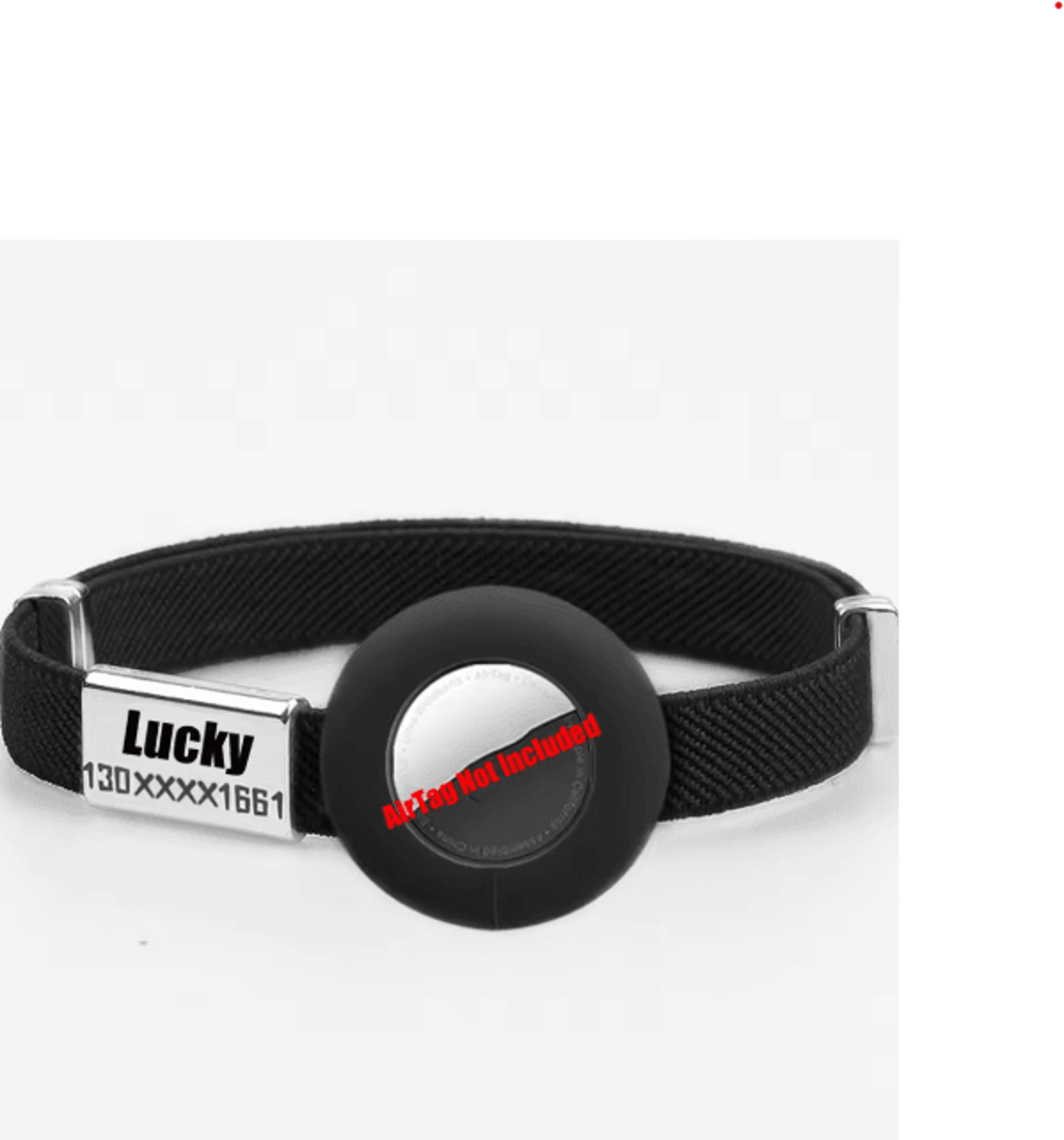 SafeTrack AirTag Cat Collar With Personalized Name Tag  GPS Holder 9