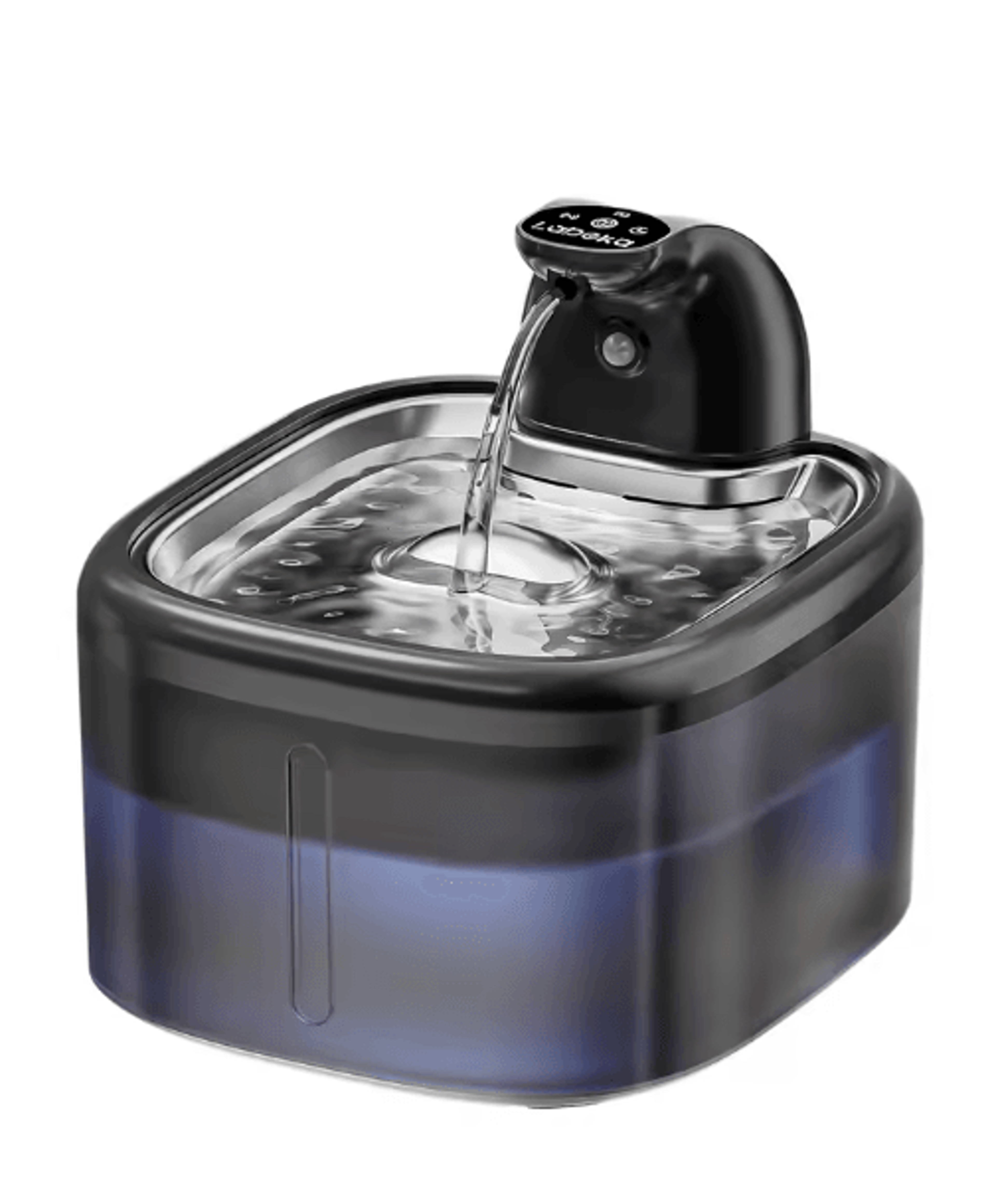AquaSense 35L Wireless Cat Water Fountain With Motion Sensor  Stainless Steel Tray 4