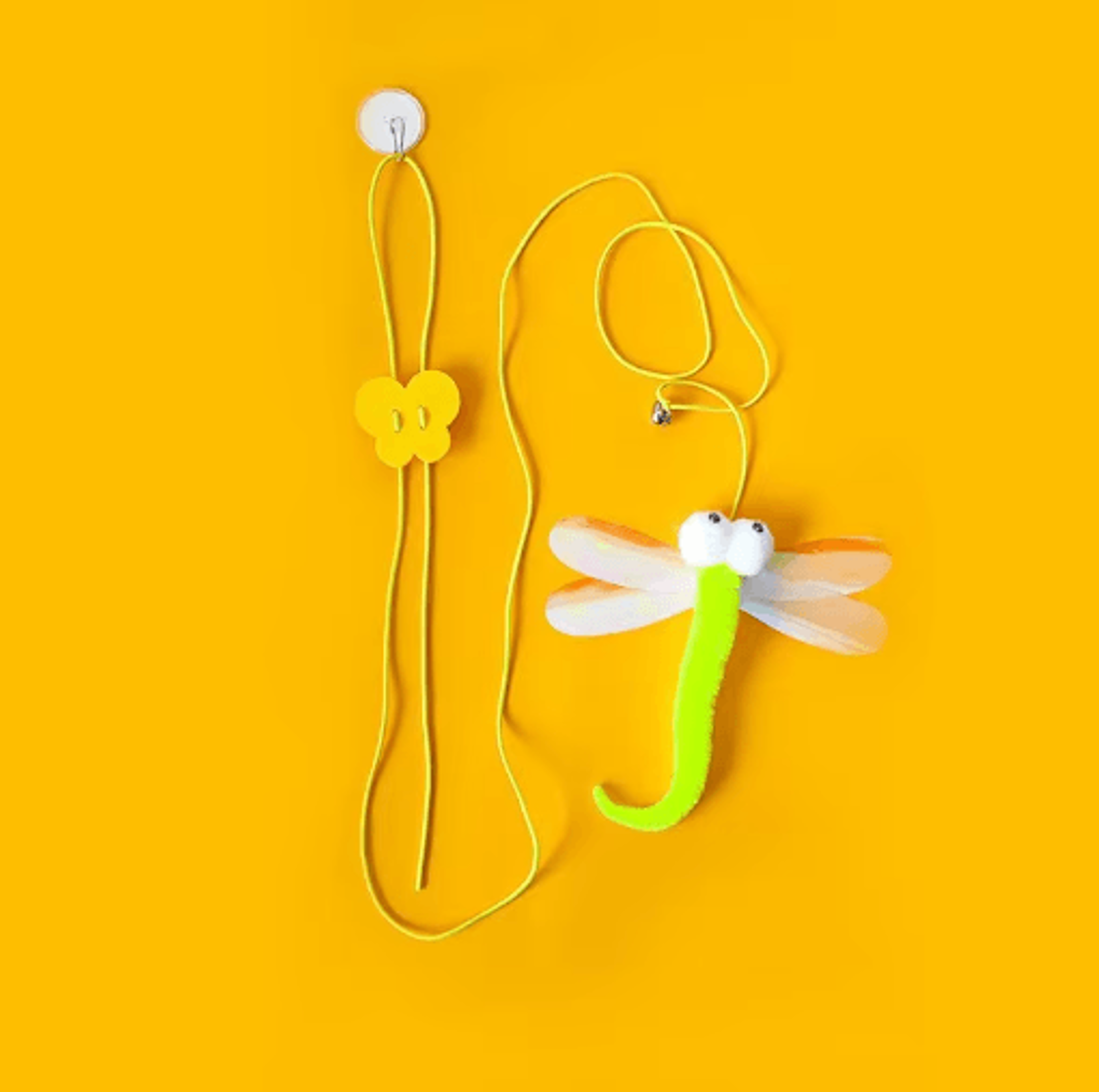 Hunt Bounce Automatic Door Hanging Cat Toy With Jumping YoYo Actio 5