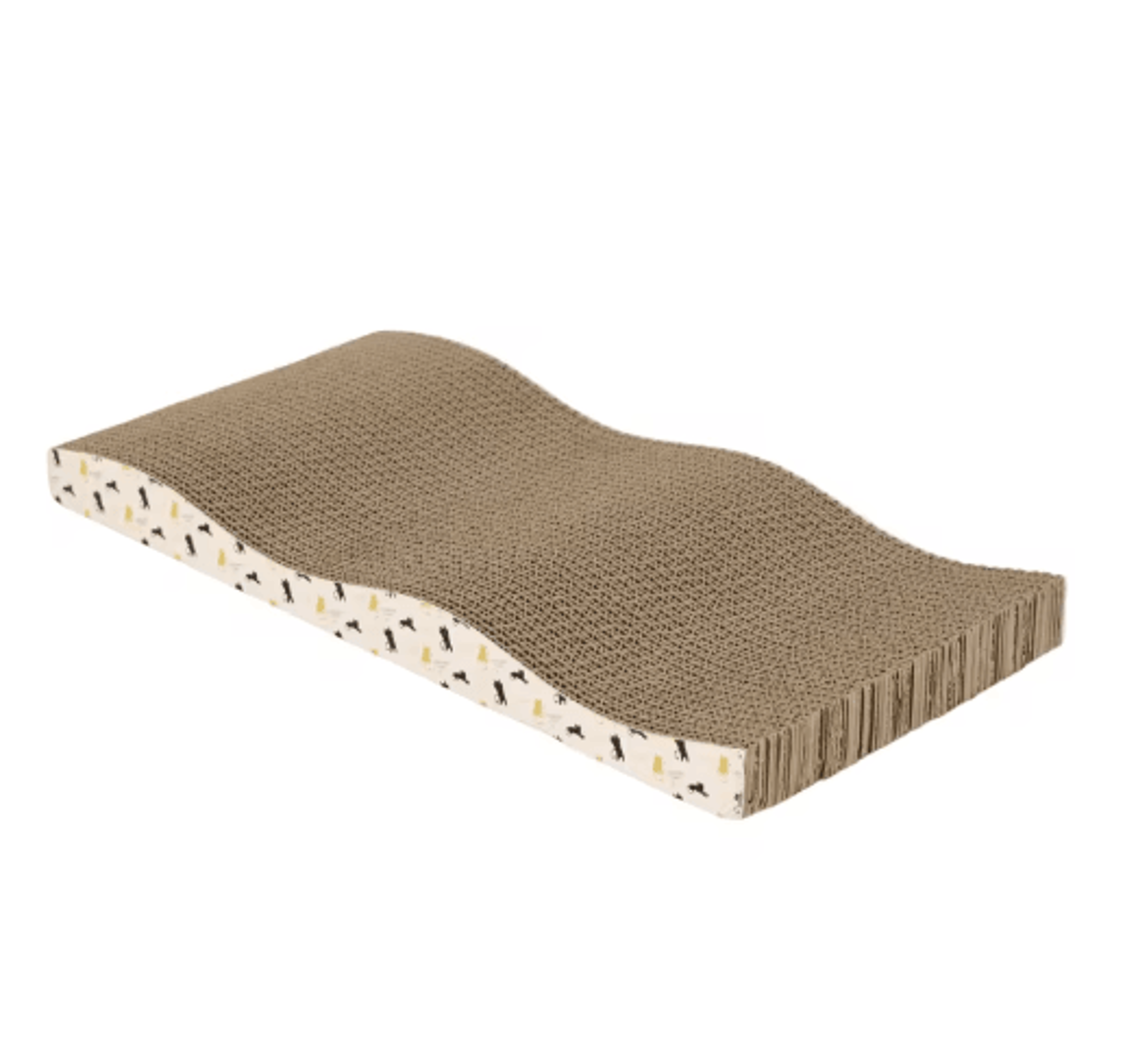 LoungeScratch DoubleSided Corrugated Cat Scratching Board Sofa Bed 9