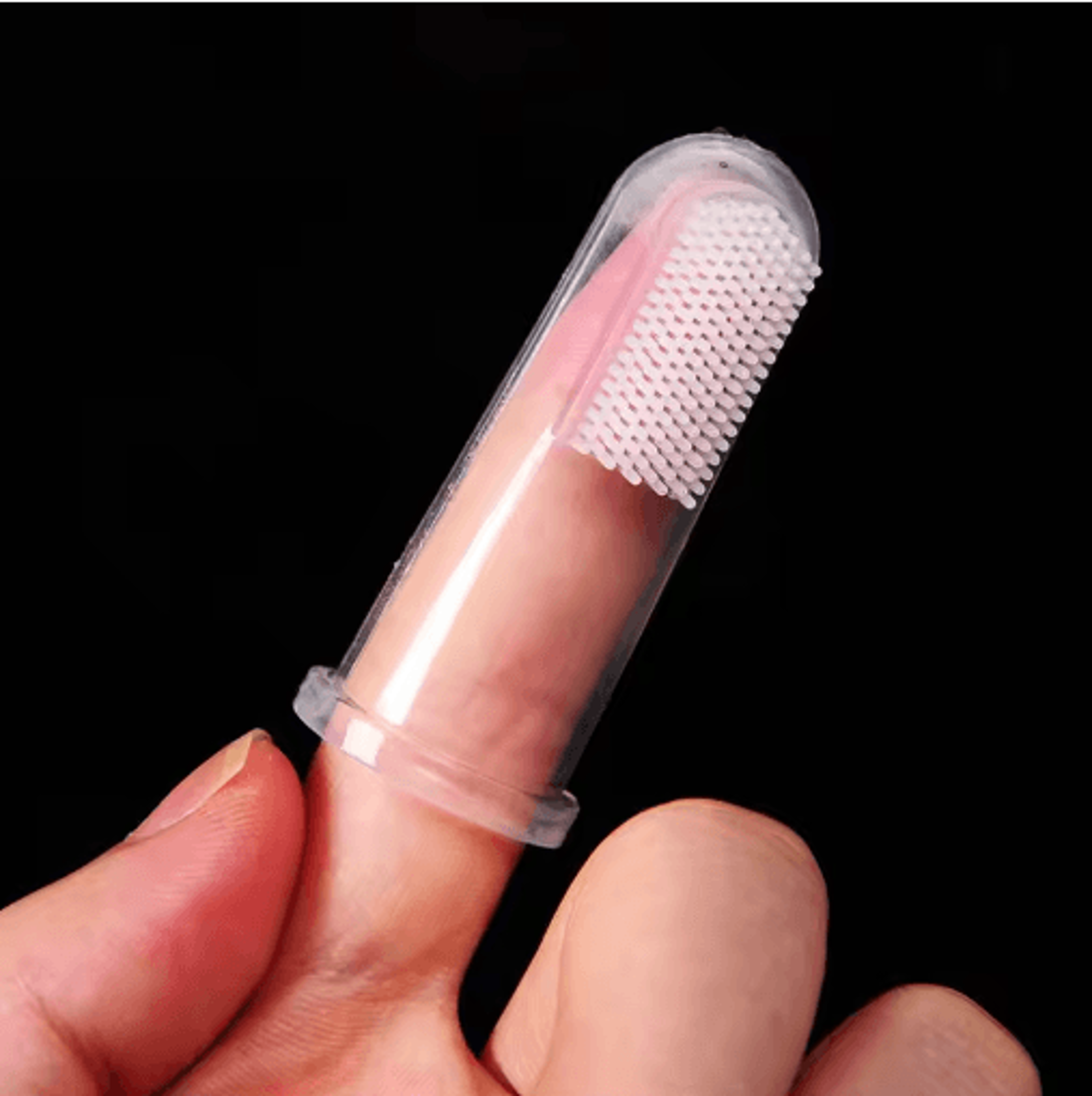 gentlesmile soft finger pet toothbrush for dogs & cats