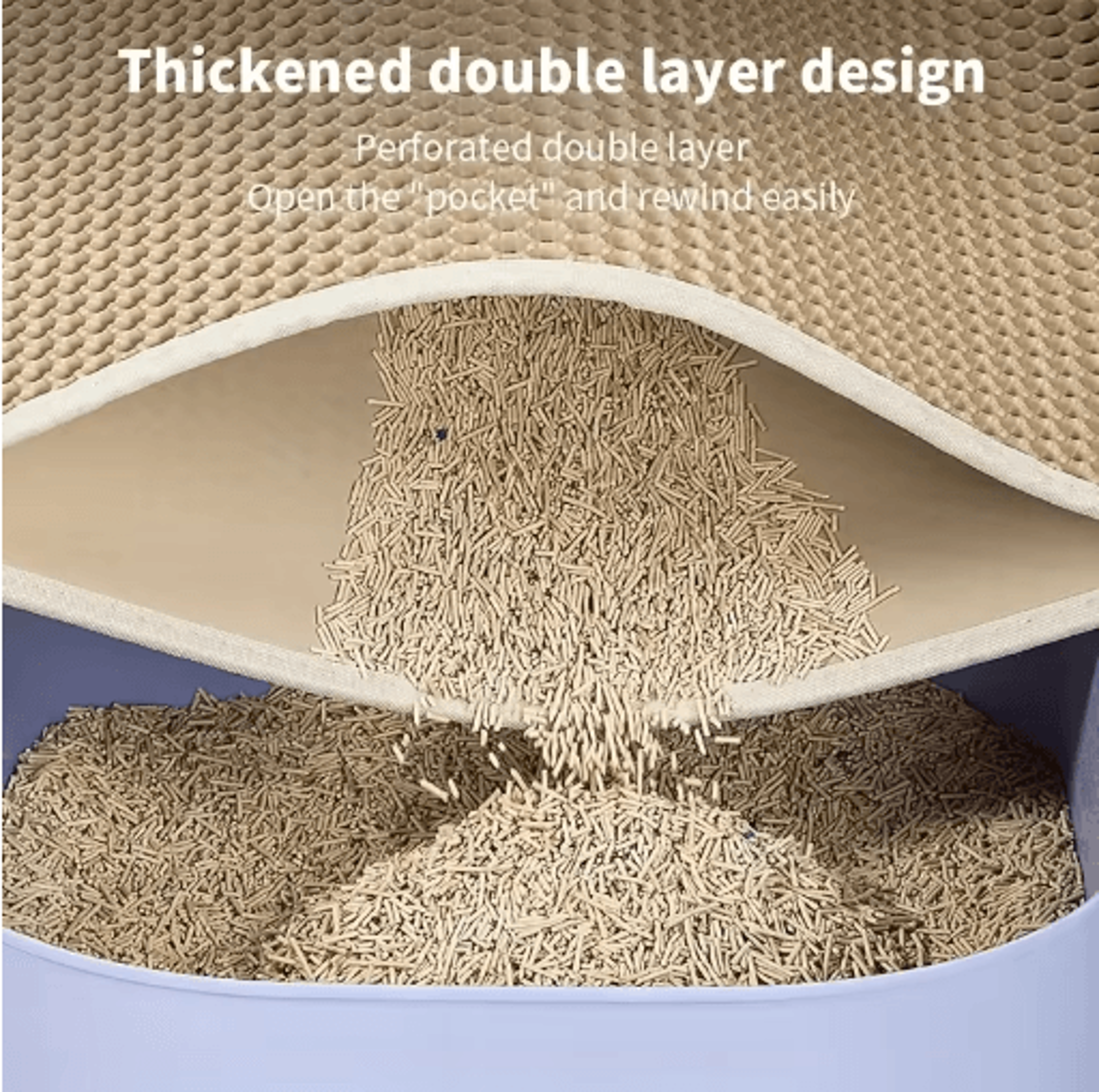 Extra Large Honeycomb Cat Litter Mat For Easy Cleanup And Floor Protection 5