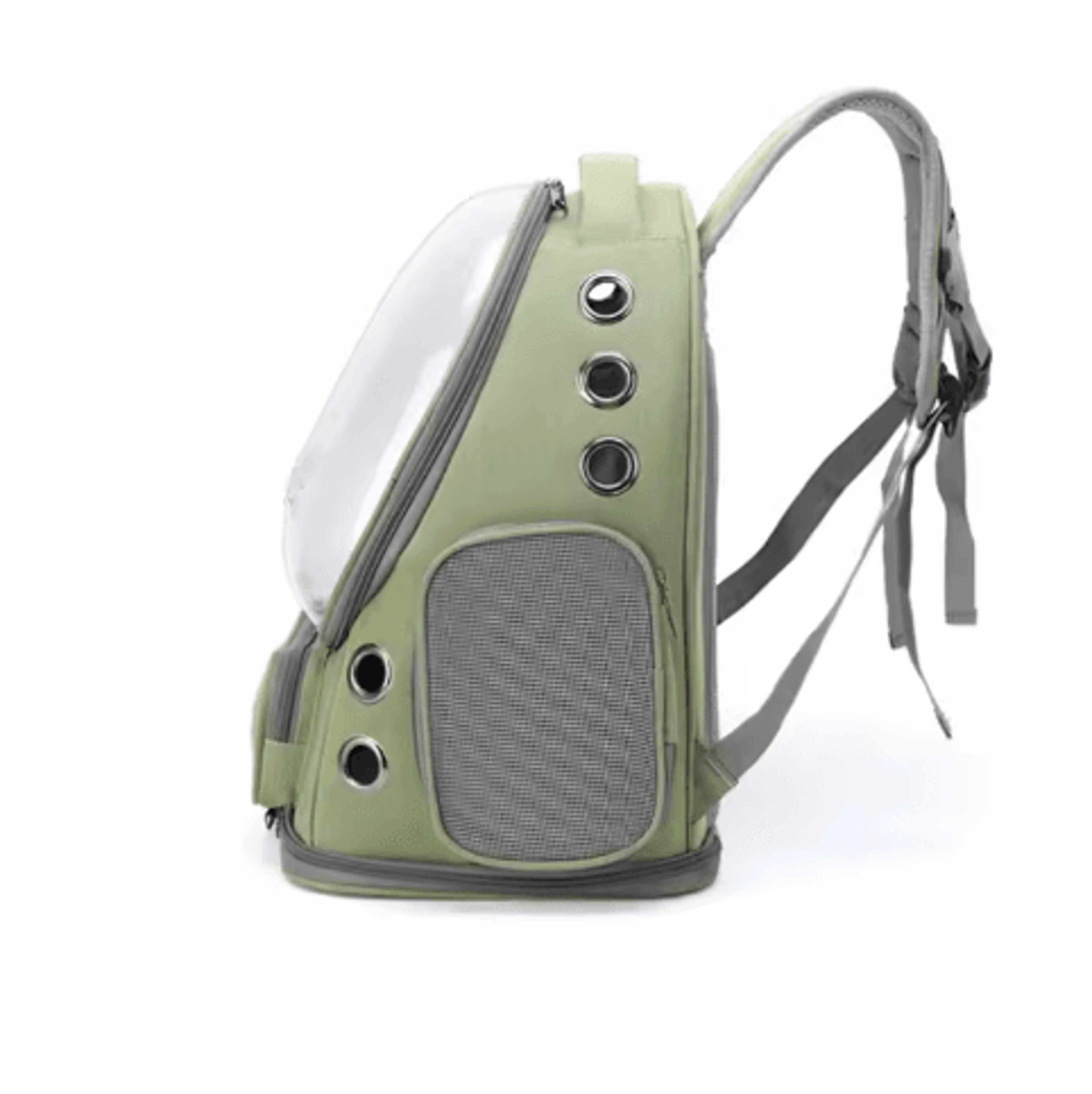 Transparent Folding Pet Carrier Backpack For Cats And Small Dogs 5