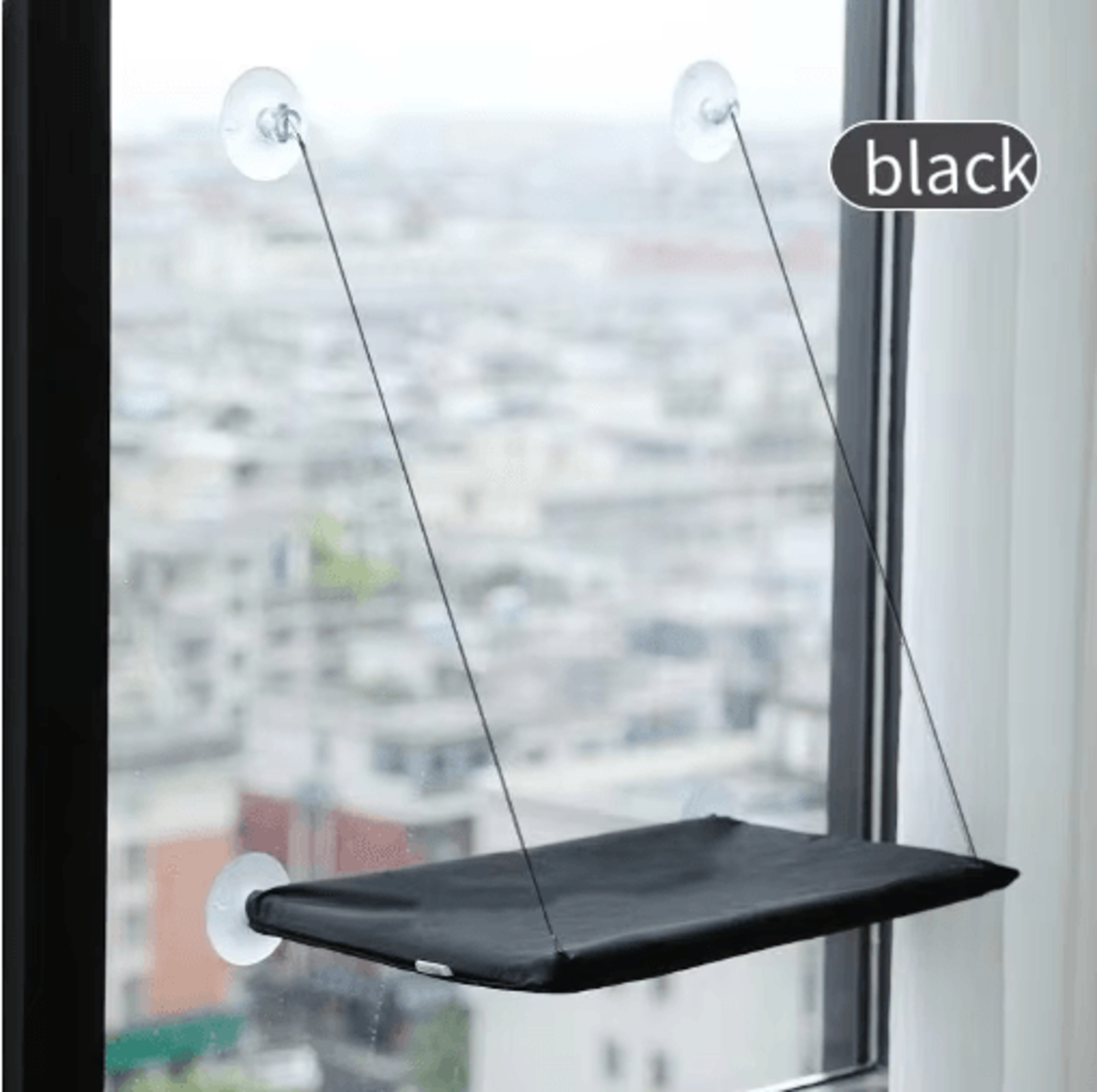 Ultra Soft Cat Window Hammock Bed  SpaceSaving Window Perch For Cozy Feline Nap 6