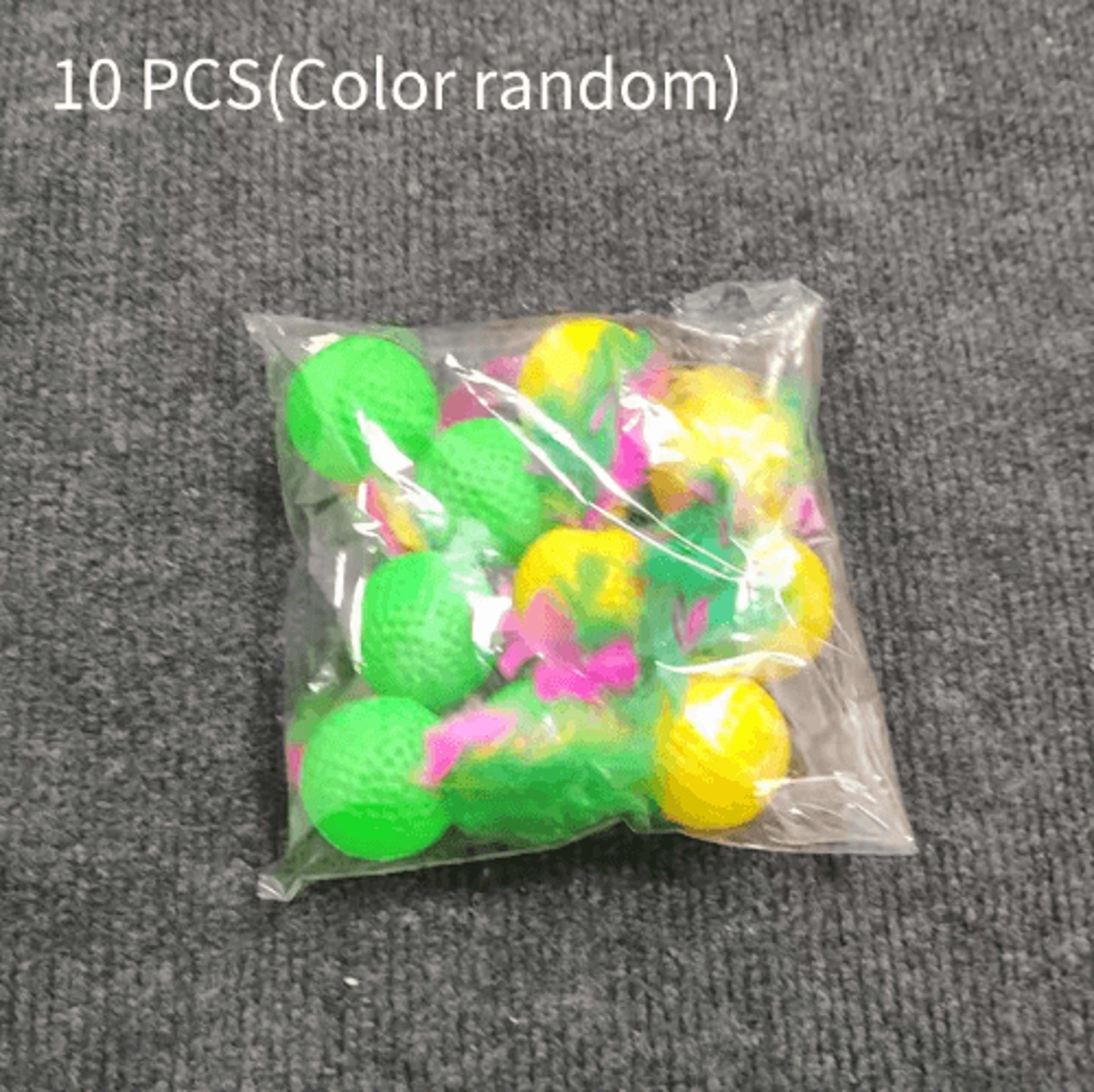 Colorful Feather Golf Ball Cat Toy Set Interactive Catch  Chase Toys For Curious Cats 1