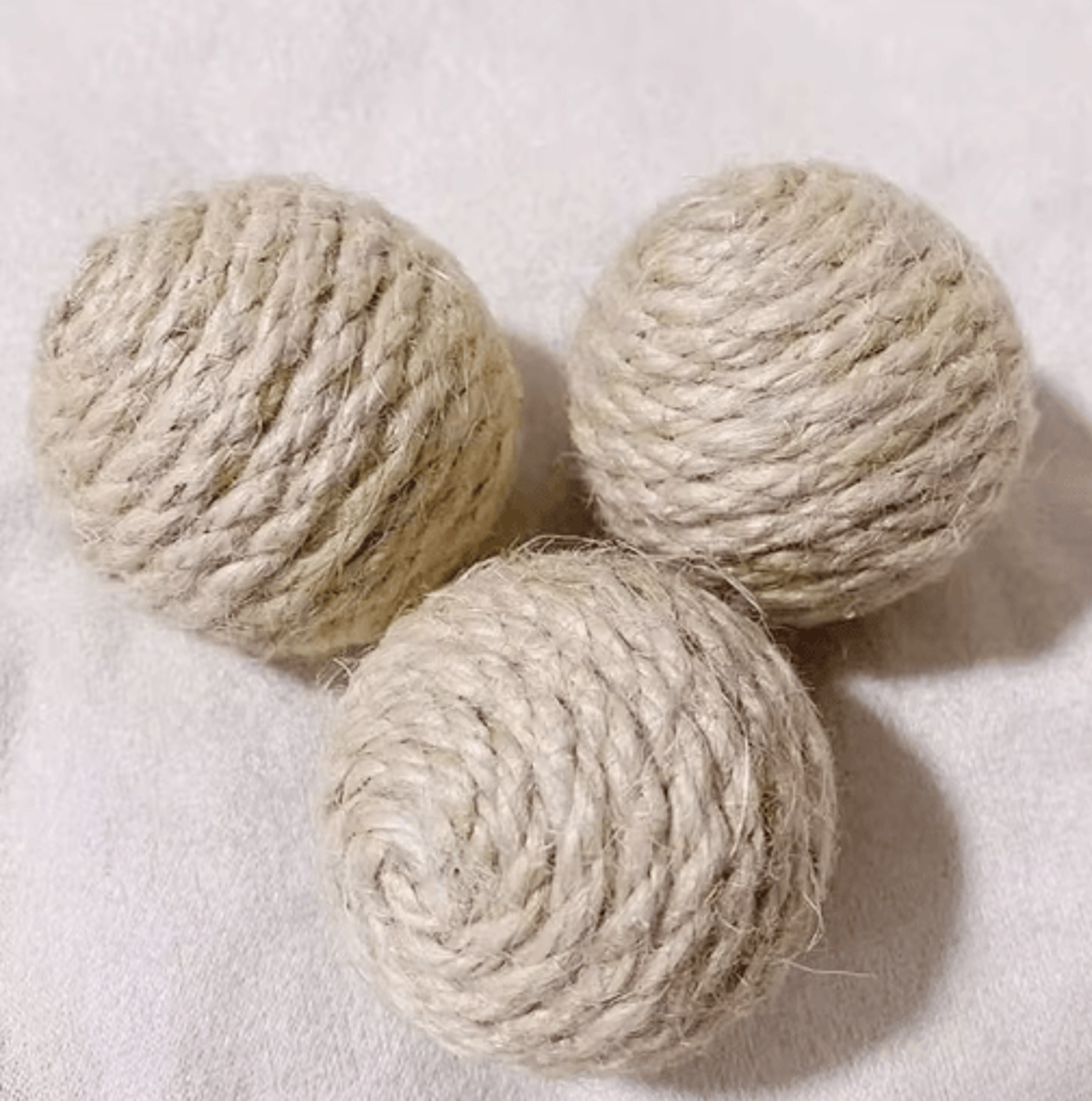 Sisal Sounding Cat Ball Toy Set Interactive Scratching  Rolling Balls For Cats 5