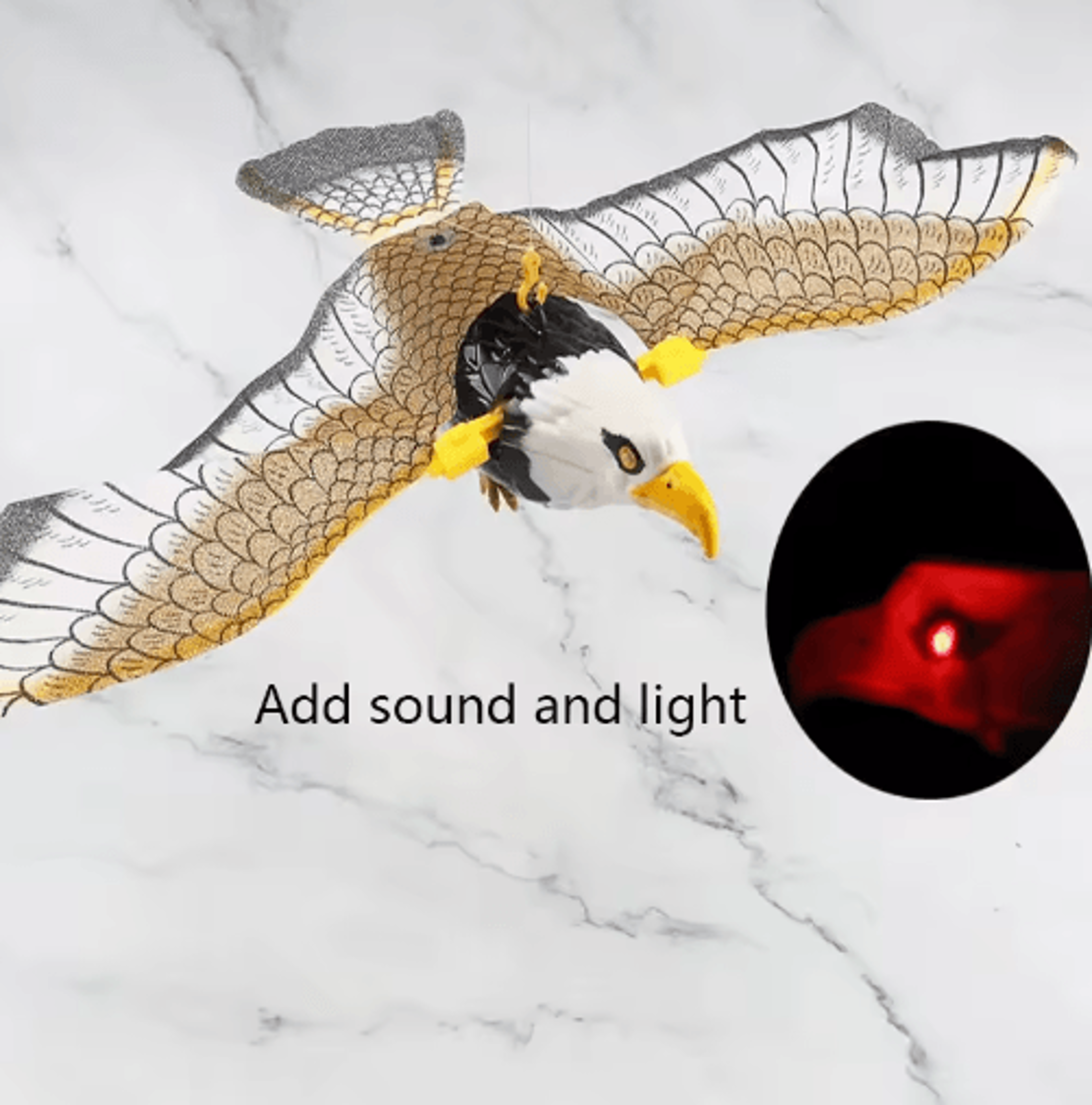 Electric Flying Bird Cat Toy  Interactive Hanging Bird Simulator For Curious Cats 6