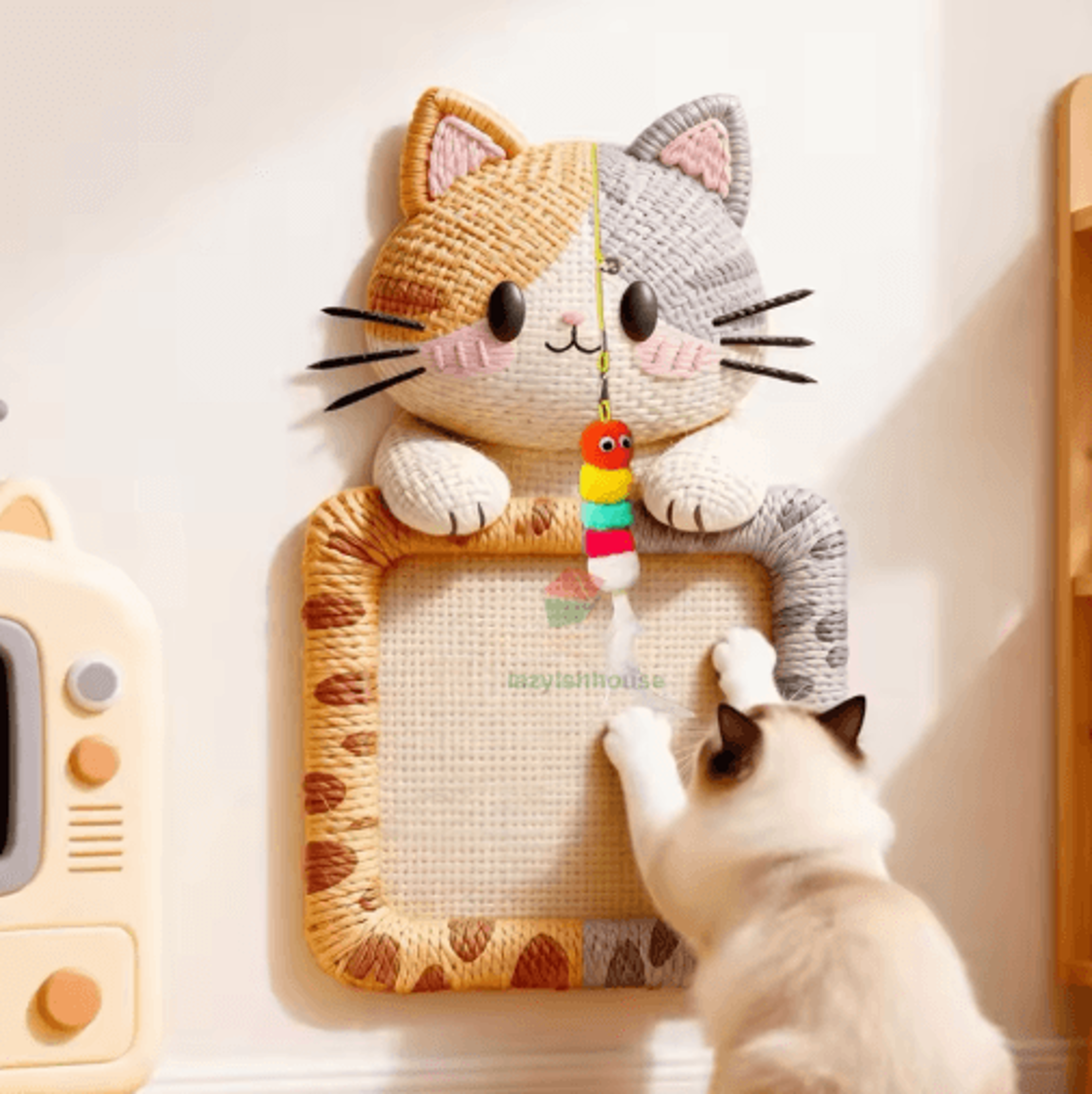 SelfAdhesive Cat Scratch Sofa Protector Mat Furniture Wall  Corner Protection For Cats 0