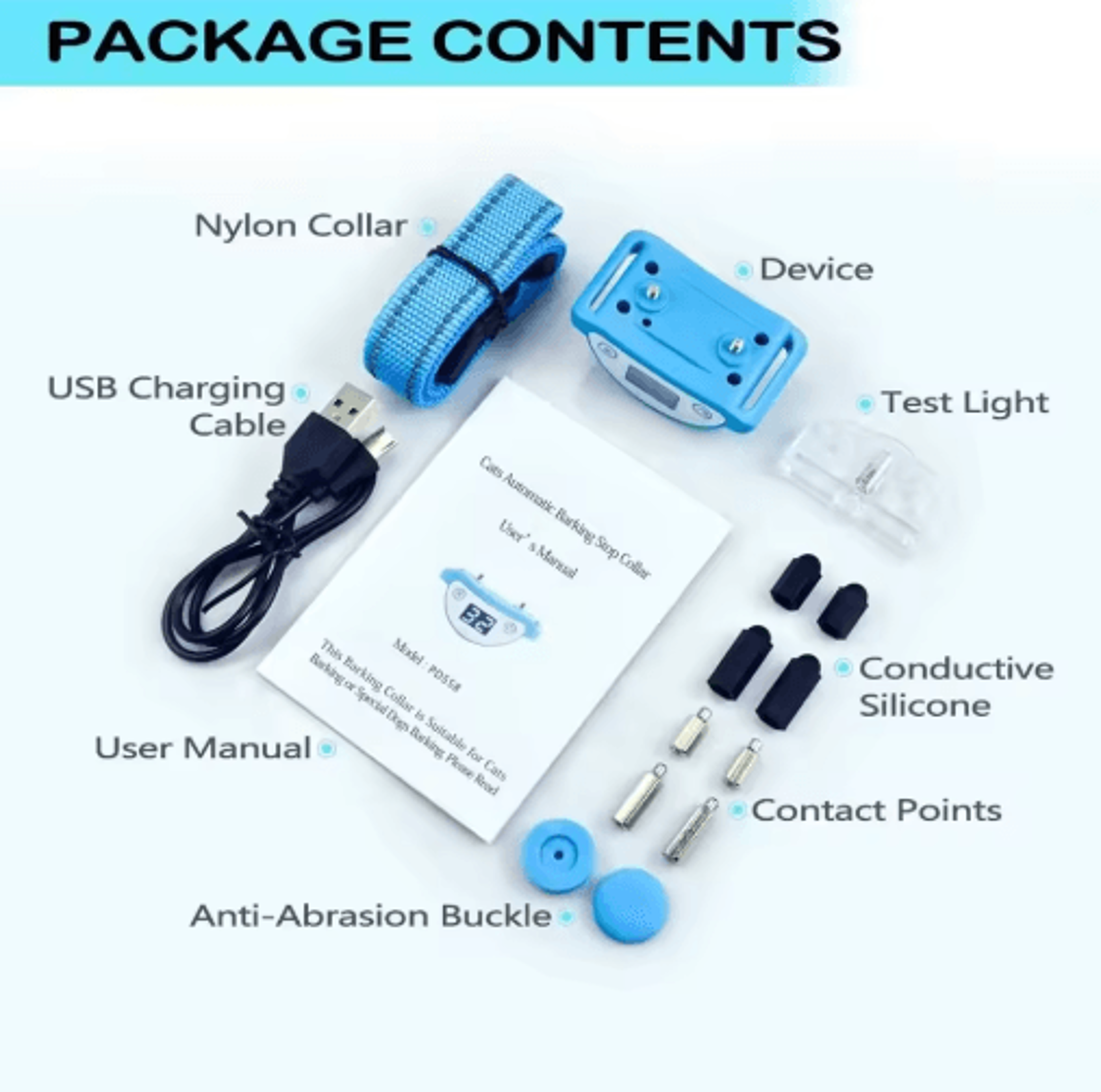 Quiet Purr Smart AntiMeow Cat Training Collar  Rechargeable Waterproof Meow Control For Cats  Kitte 3
