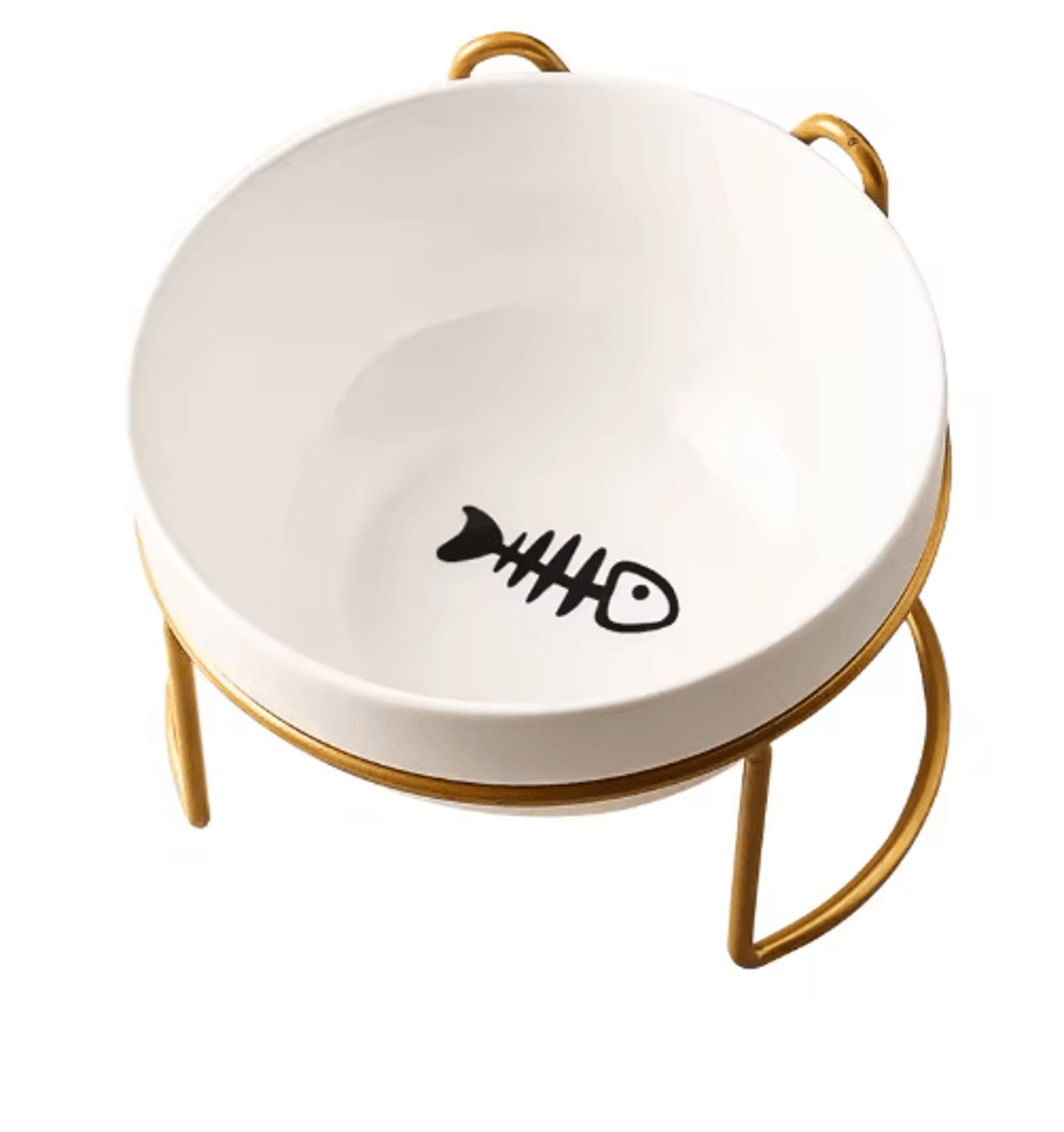 Comfort Rise Ceramic Pet Bowl Set Elevated Double Cat  Dog Feeding Bowl For Comfortable Dining 4