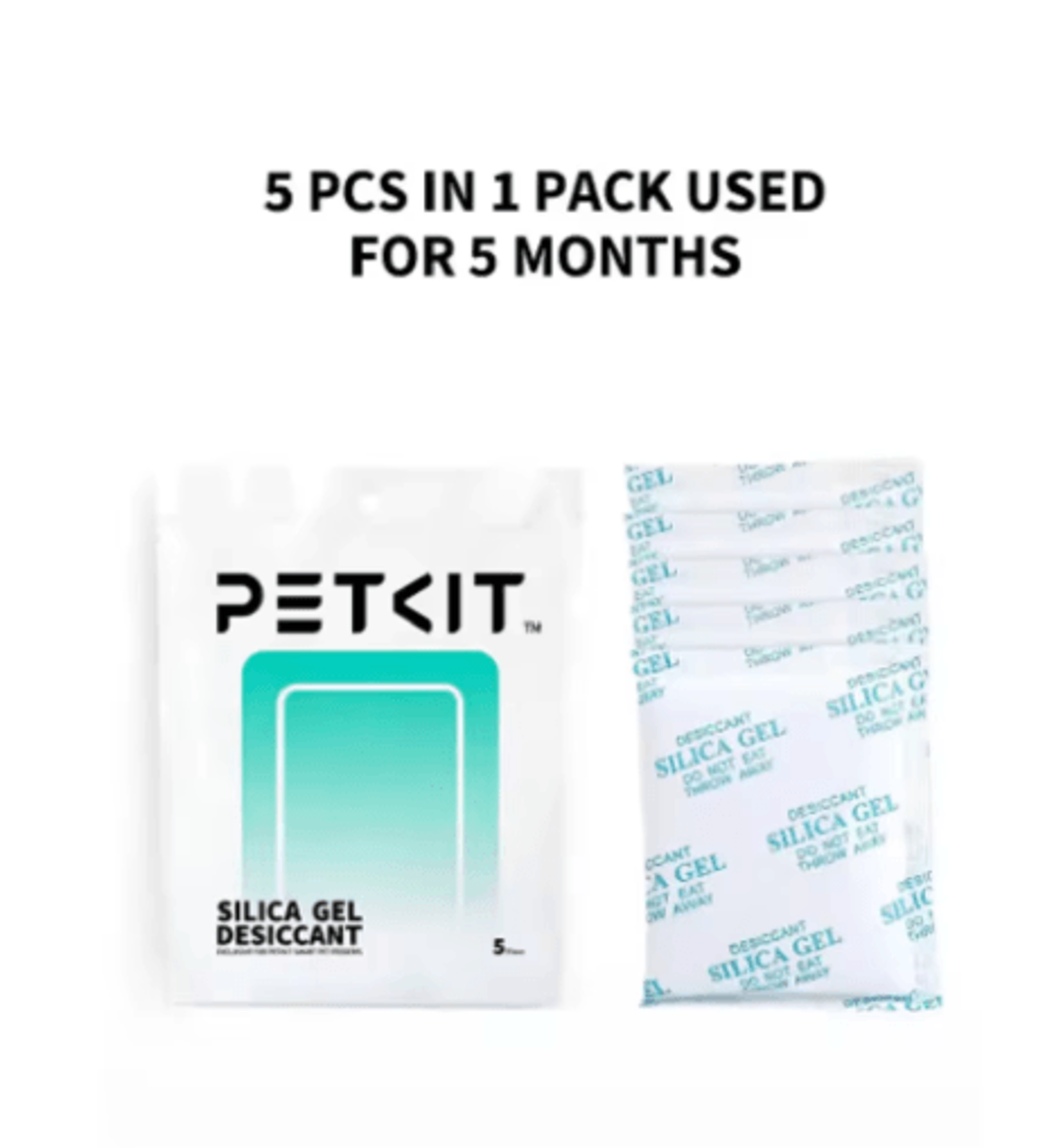 petkit smart feeder desiccant refills moisture-proof preservative packs for fresh pet food storage