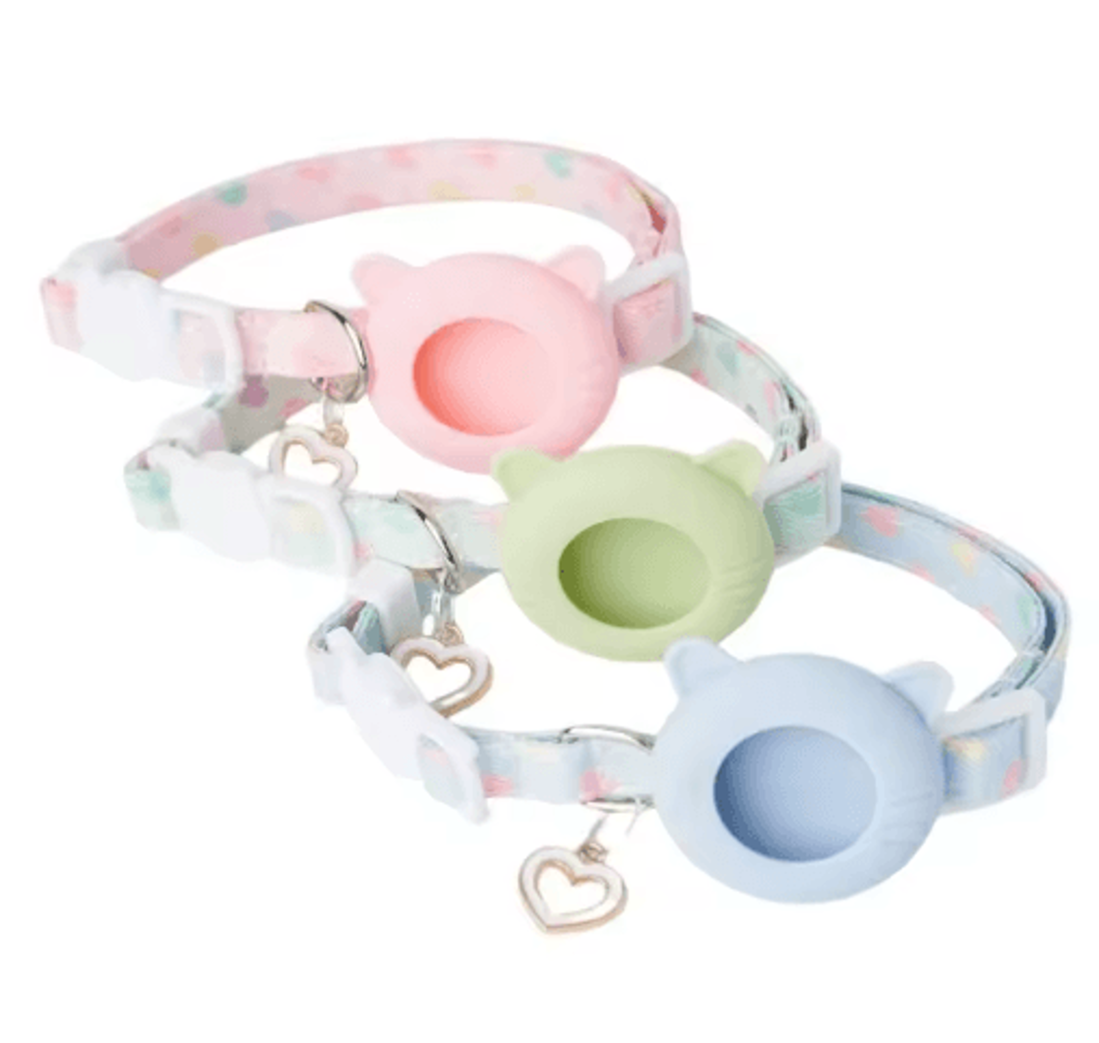 Track Paw AirTag Cat Collar Adjustable Breakaway Pet Tracker Collar With Secure AirTag Holder 3