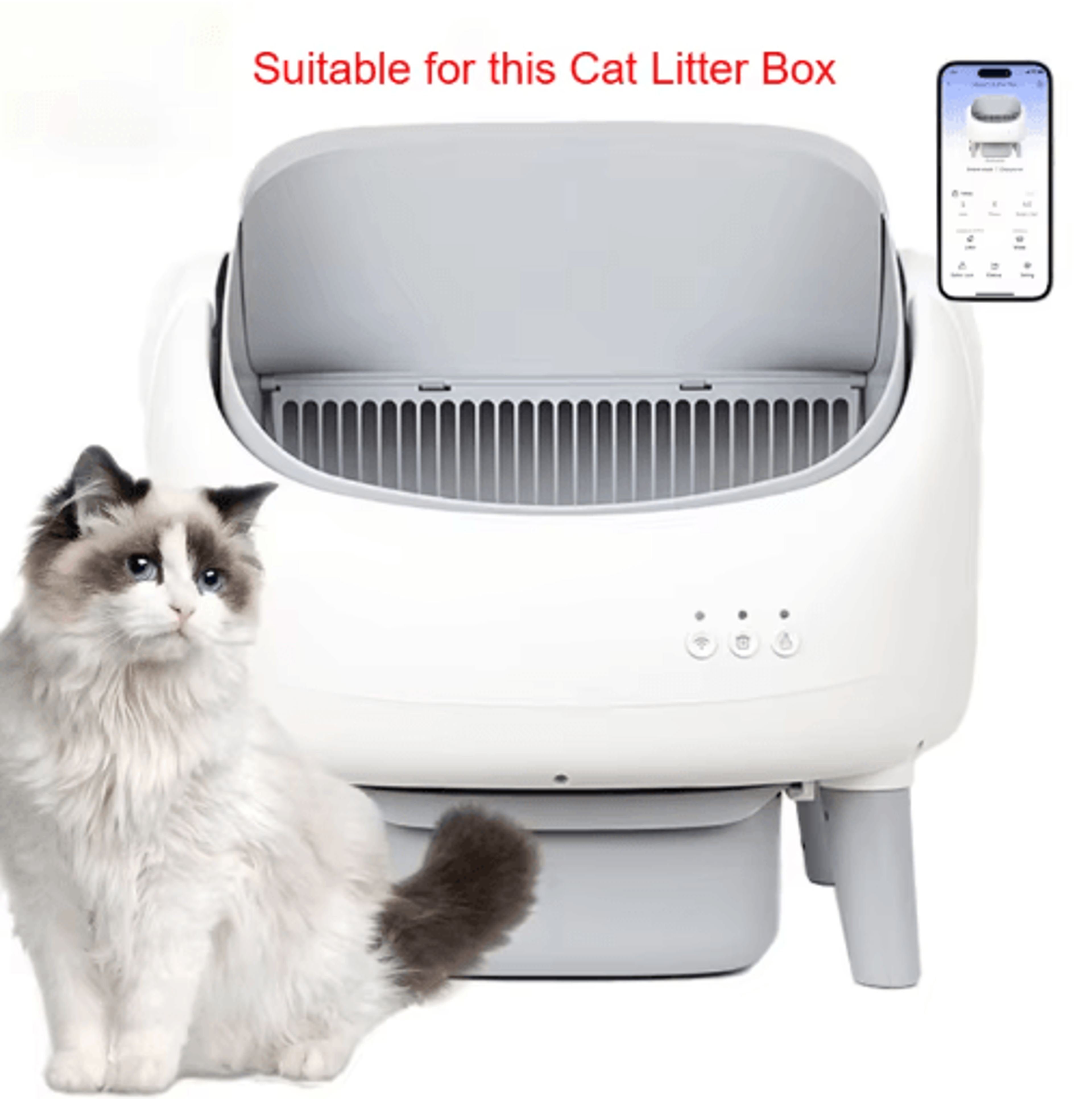CleanGuard MiniC Litter Box Mat  HighPerformance Protective Pad For Cat Toilet Areas 1