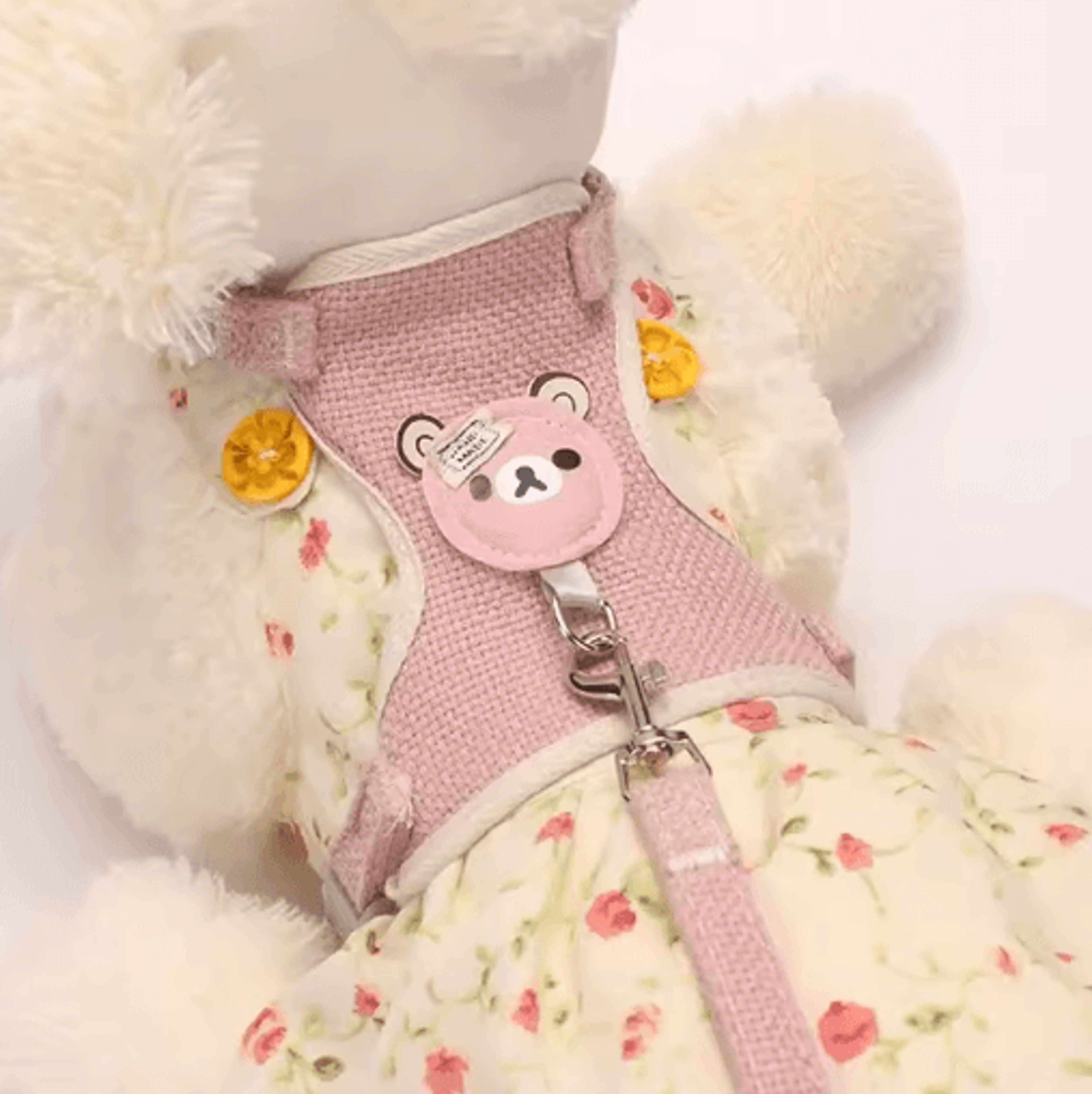 Paw Secure Kitten Harness  Collar Set Adjustable Walking Harness For Cats Kittens  Small Pets 9