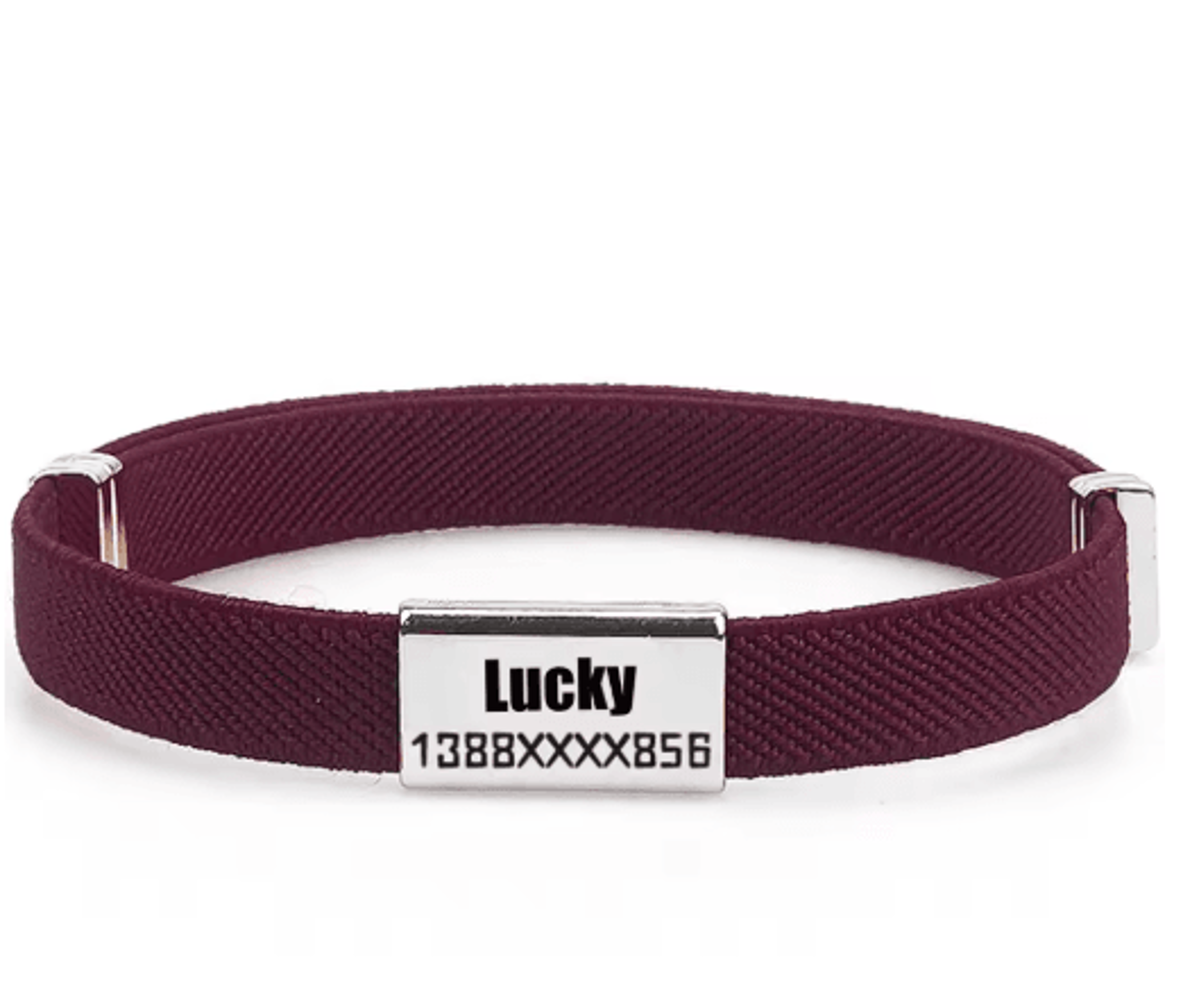 PawID Personalized Breakaway Pet Collar  Custom Name Collar With Metal ID Tag For Cats  Small Dogs 12