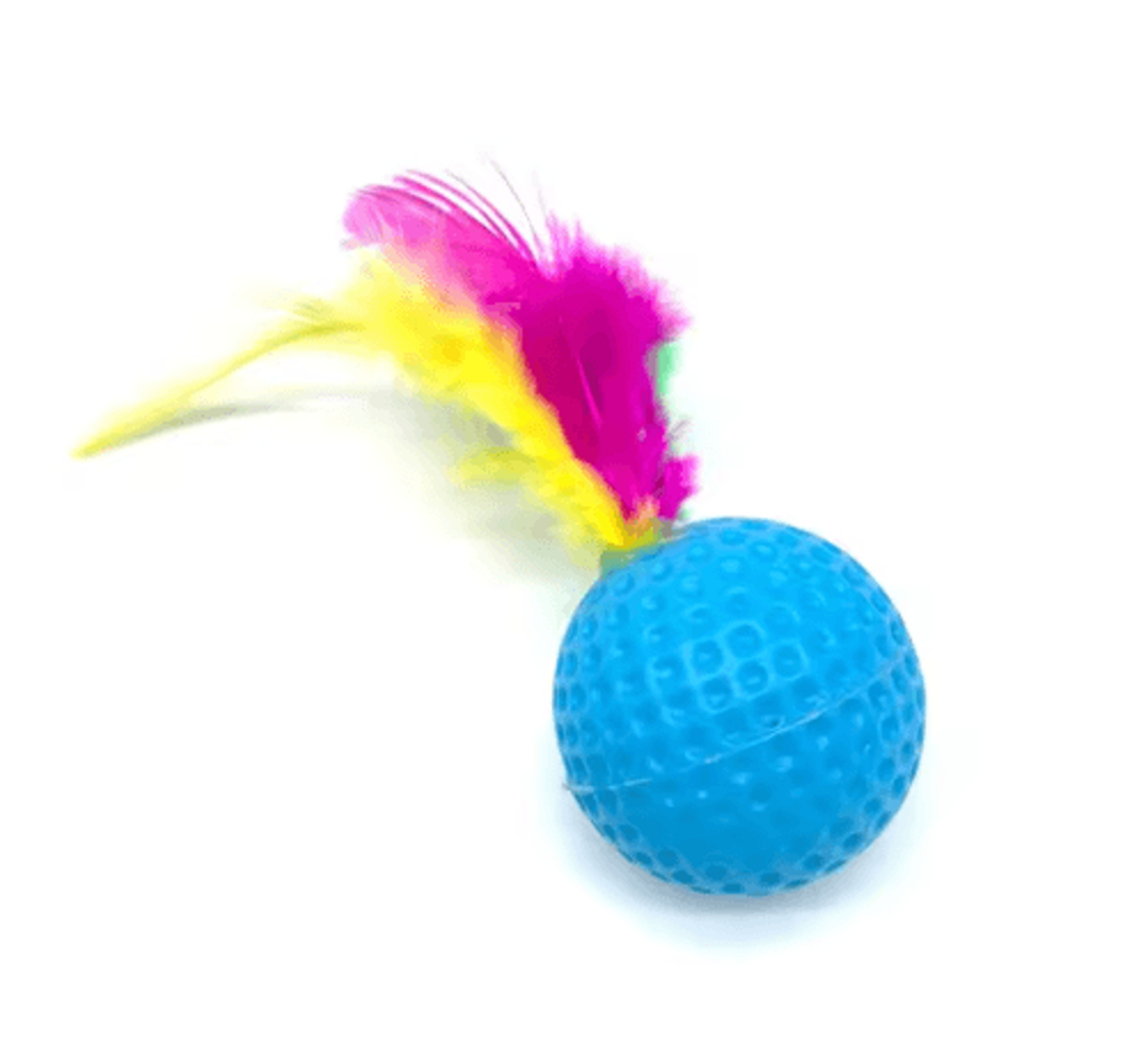 FeatherKick Colorful Cat Shuttlecock Toy Set  5 Pieces 3
