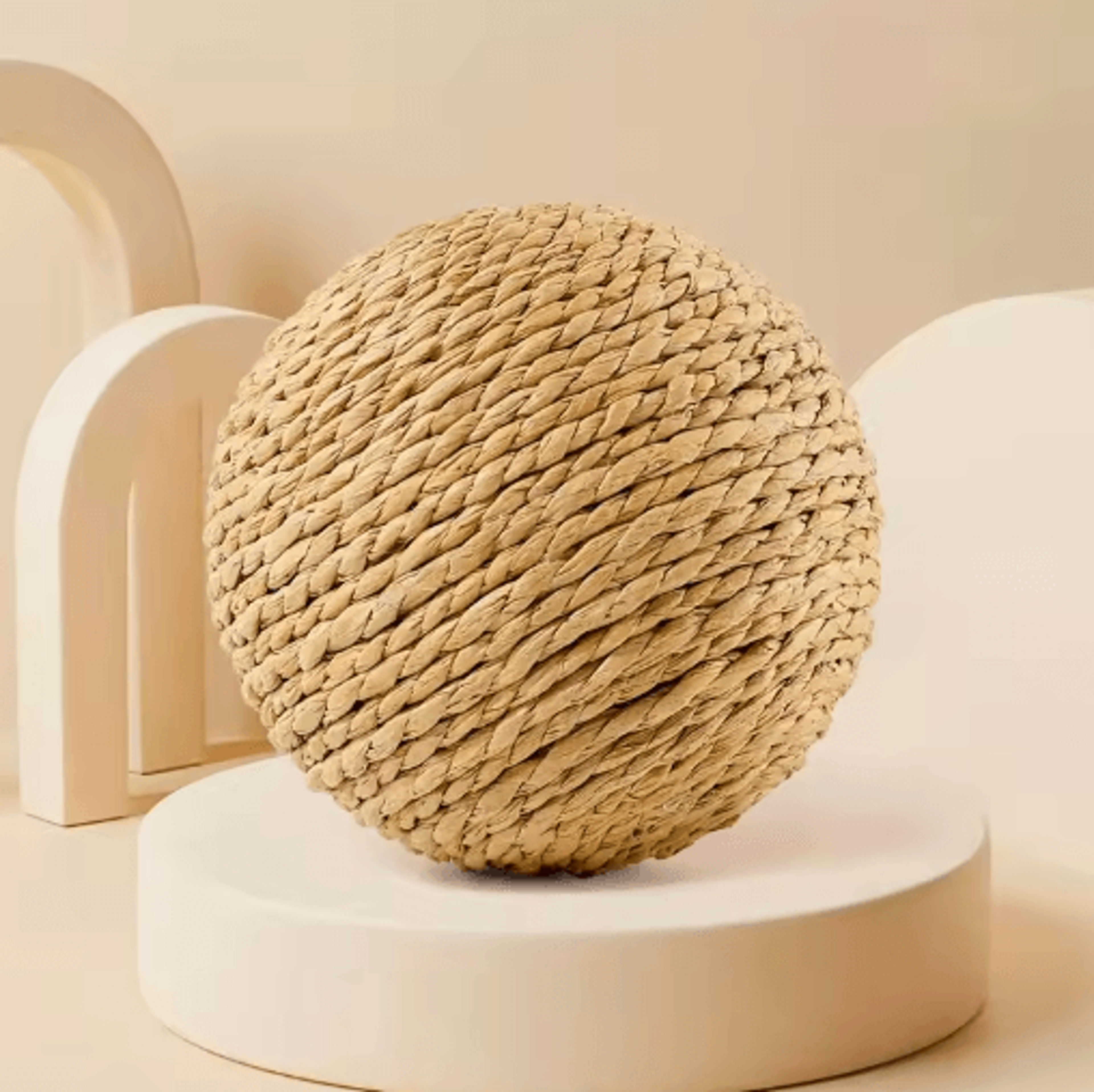 SisalSound Interactive Cat Scratching Ball Toy For Teething  Play 6