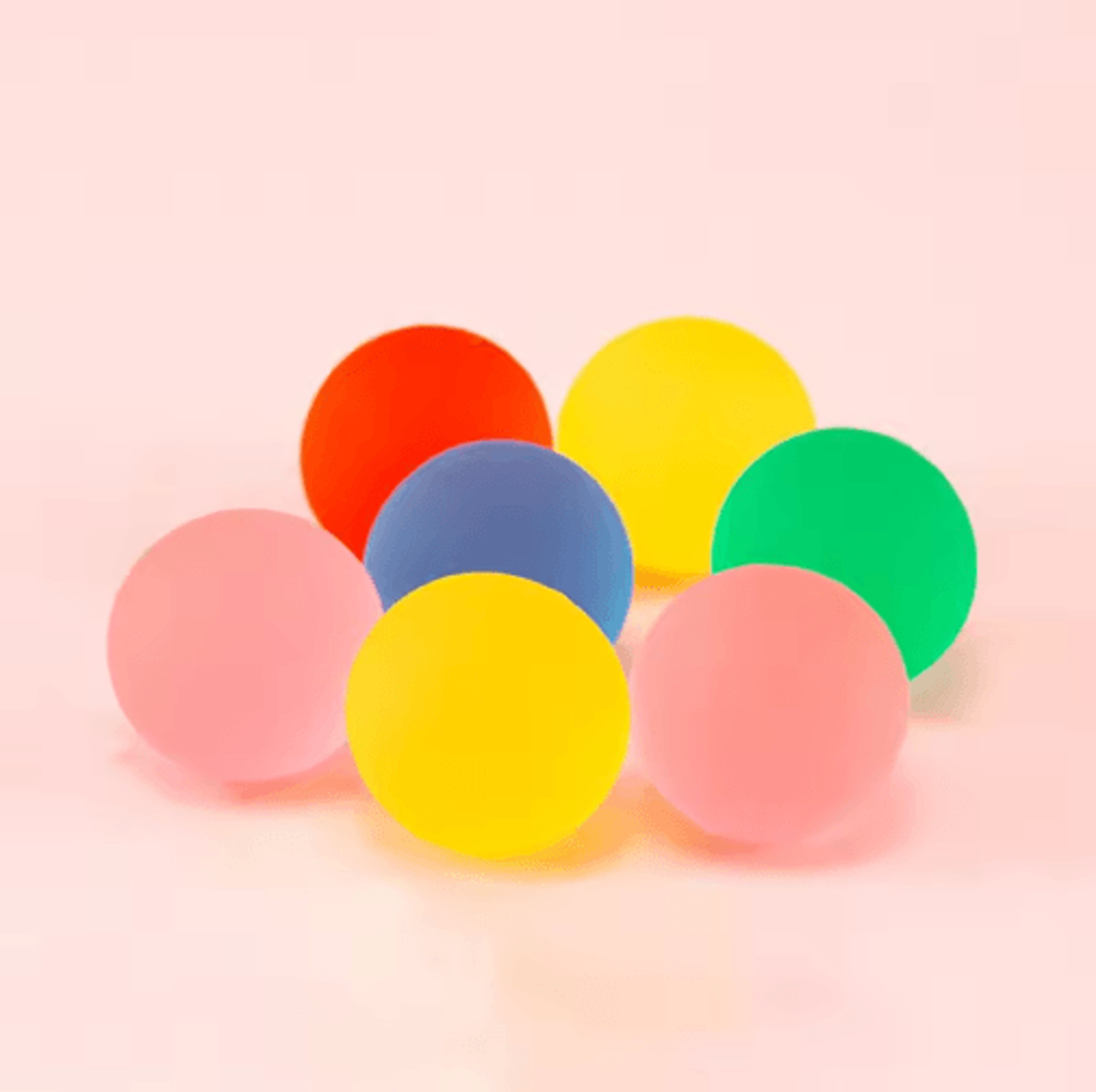 Bounce BBuddy Elastic Pet Ball Set For Cats  Dogs  1224 Pieces 5