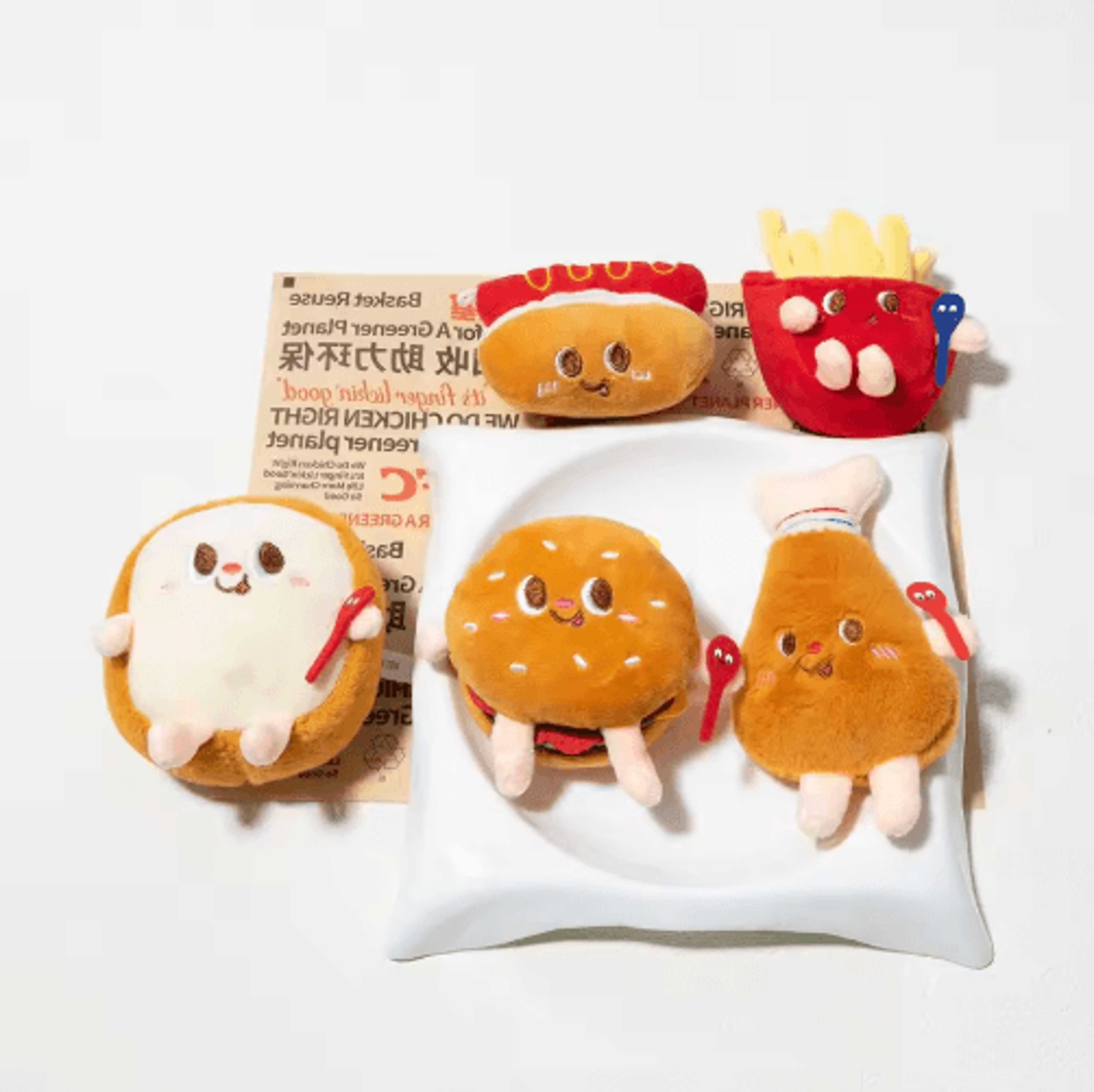 SnackPaws Catnip Plush Toy  Funny Hamburger Bread  Hot Dog Chew Toy For Cats 6