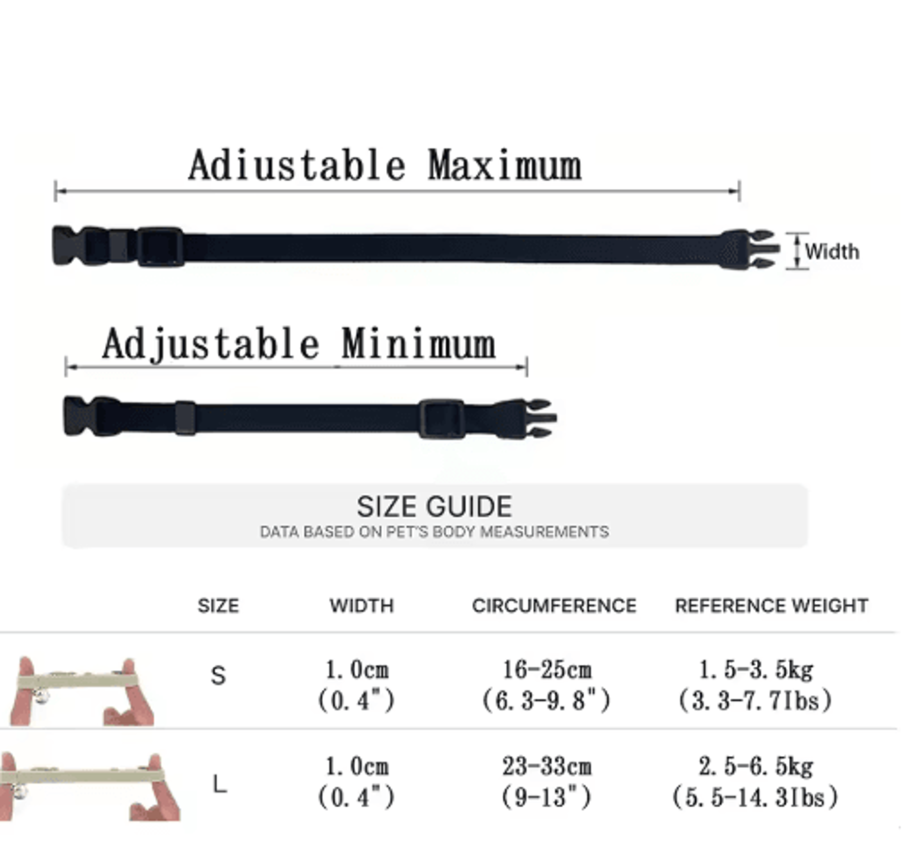 Adjustable Safety Stretch Cat Collar For Kittens And Cats 19
