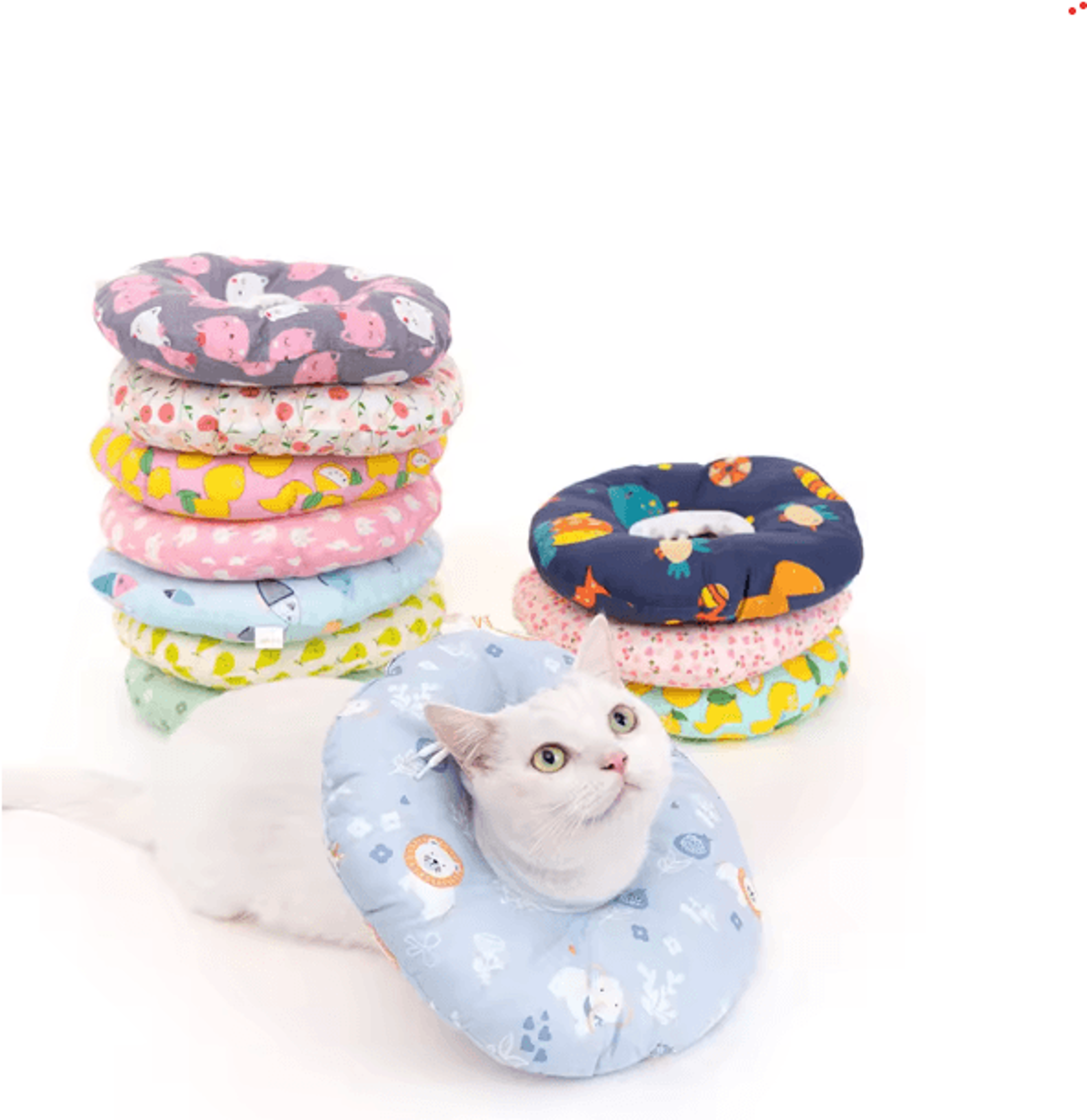 Adjustable Cat Recovery Collar For Wound Healing  PostSurgery Protection 0
