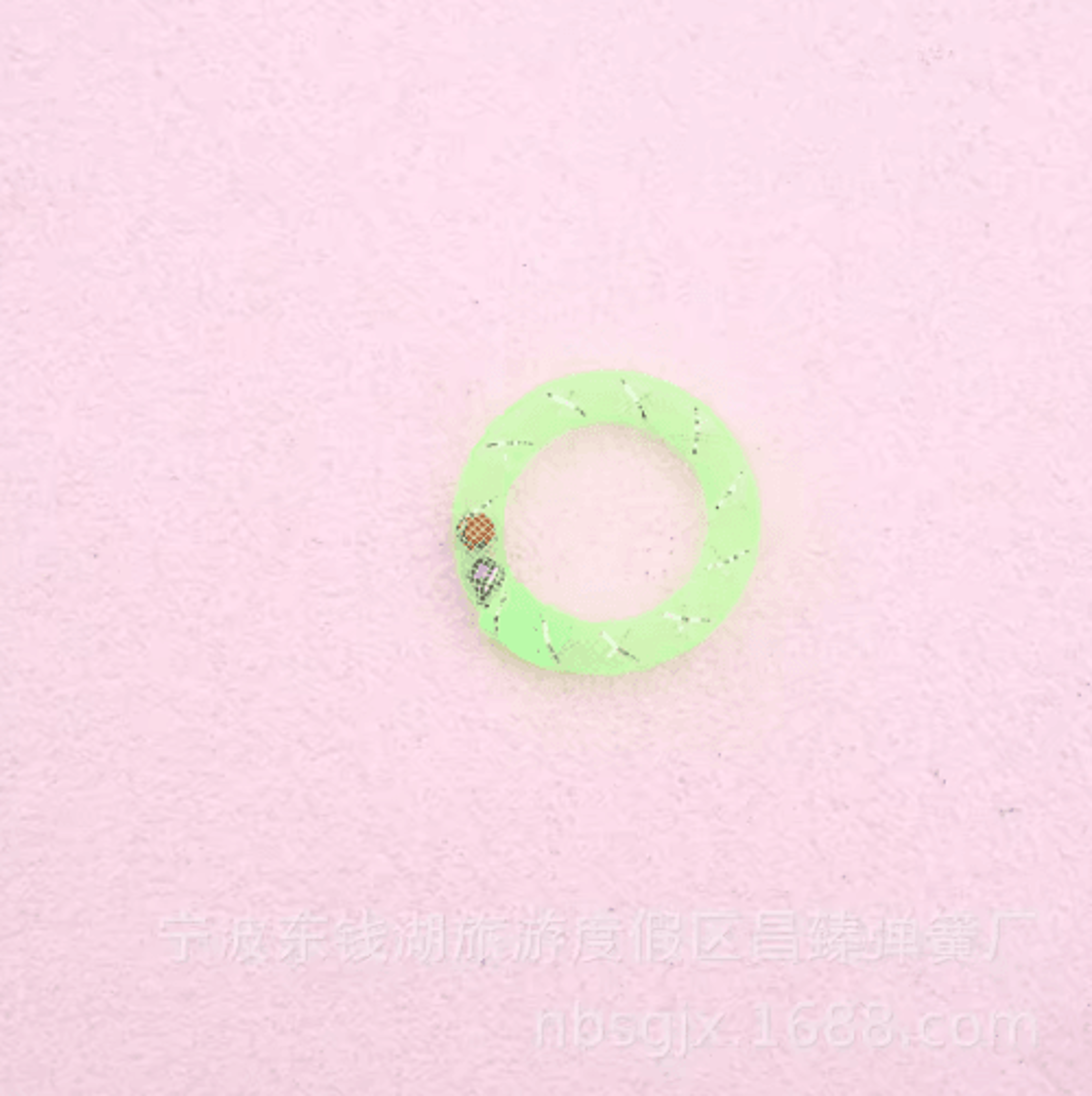 DonutShaped Cat Spring Toy With Bell For Interactive Bouncing Fun 3