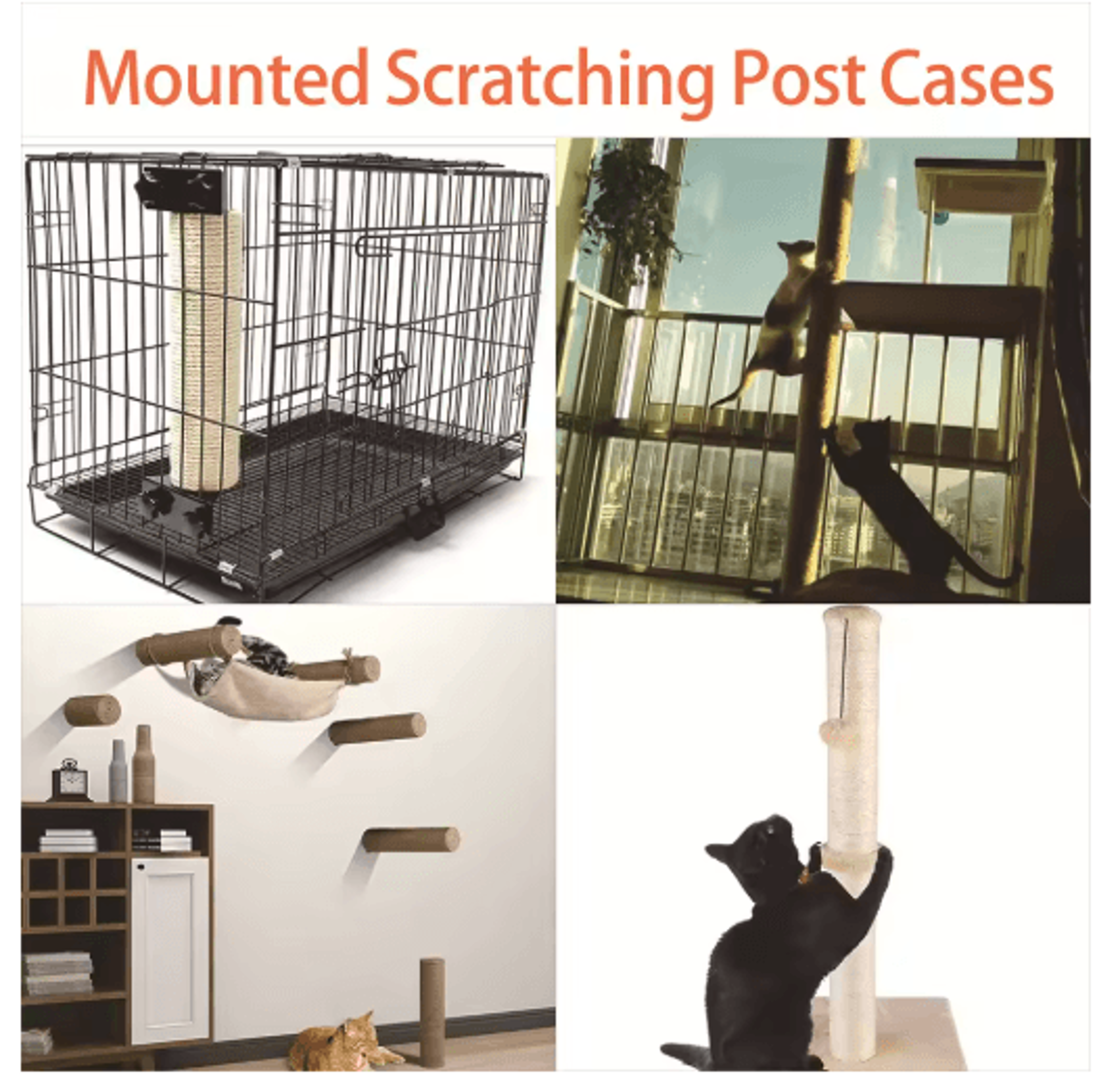 DIY PVC Cat Scratching Post Replacement With Natural Sisal Rope 16