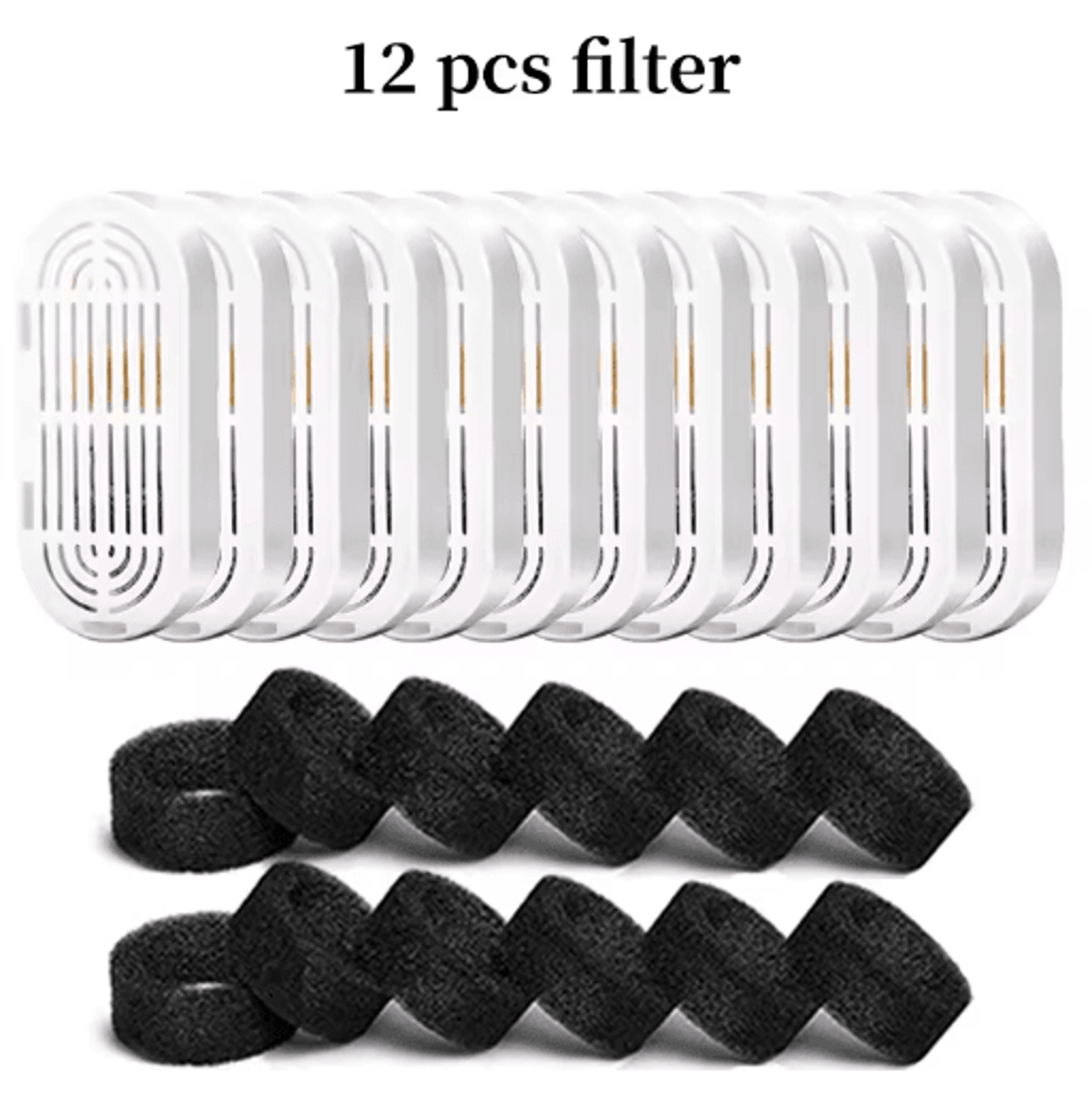 Replacement Water Fountain Filters For Cats  Pets  EasyClean Circulating Filtration System 2