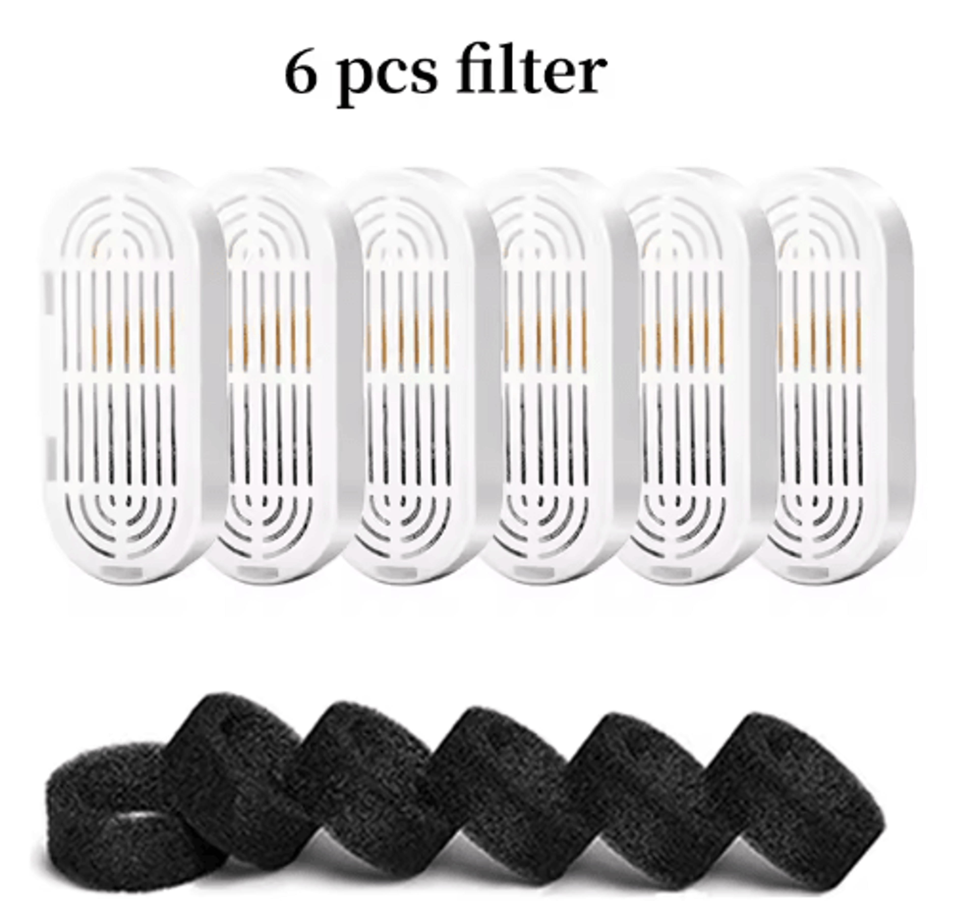 Replacement Water Fountain Filters For Cats  Pets  EasyClean Circulating Filtration System 3