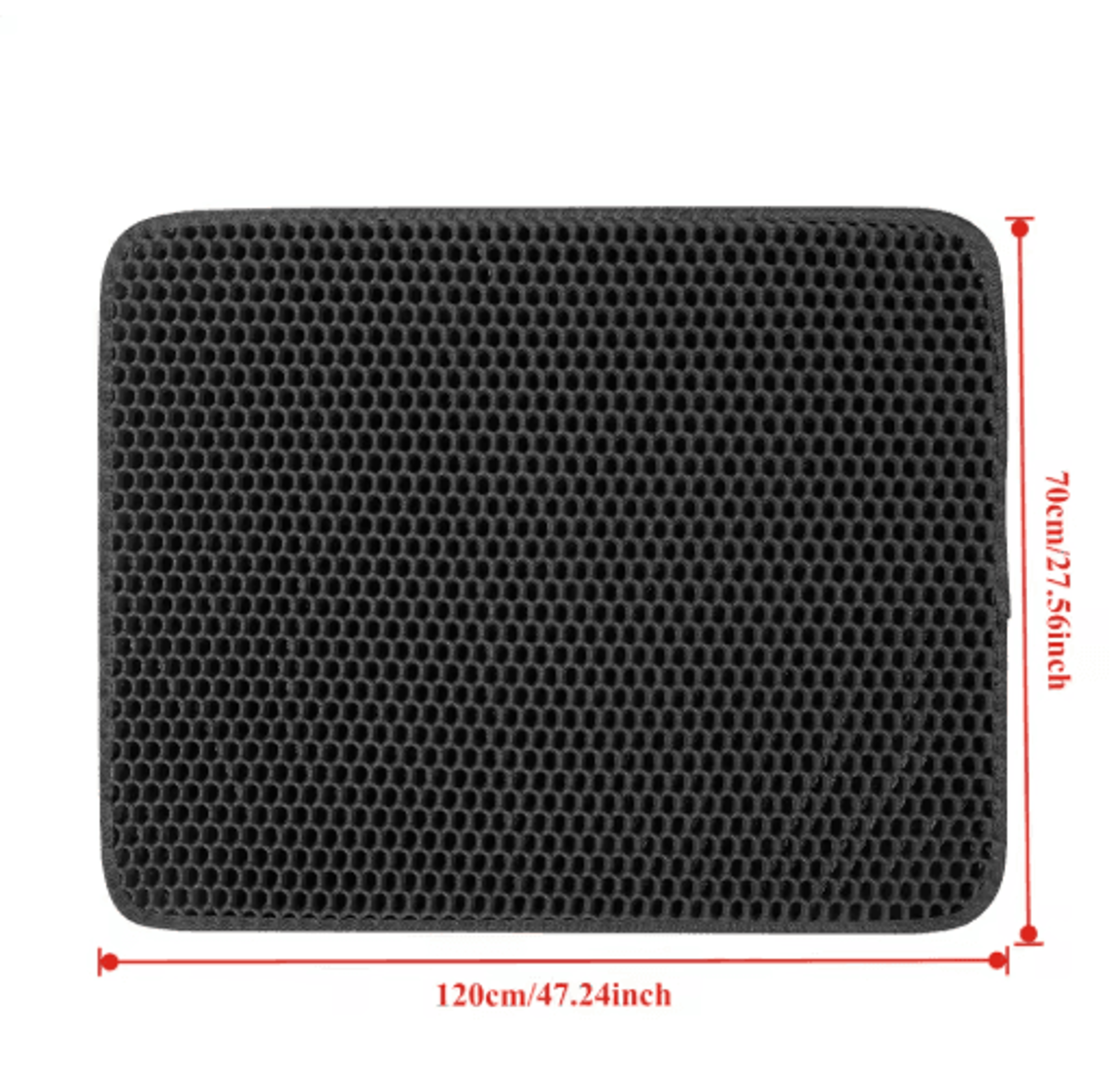 ExtraLarge DoubleLayer Cat Litter Mat With Waterproof Floor Protection 3