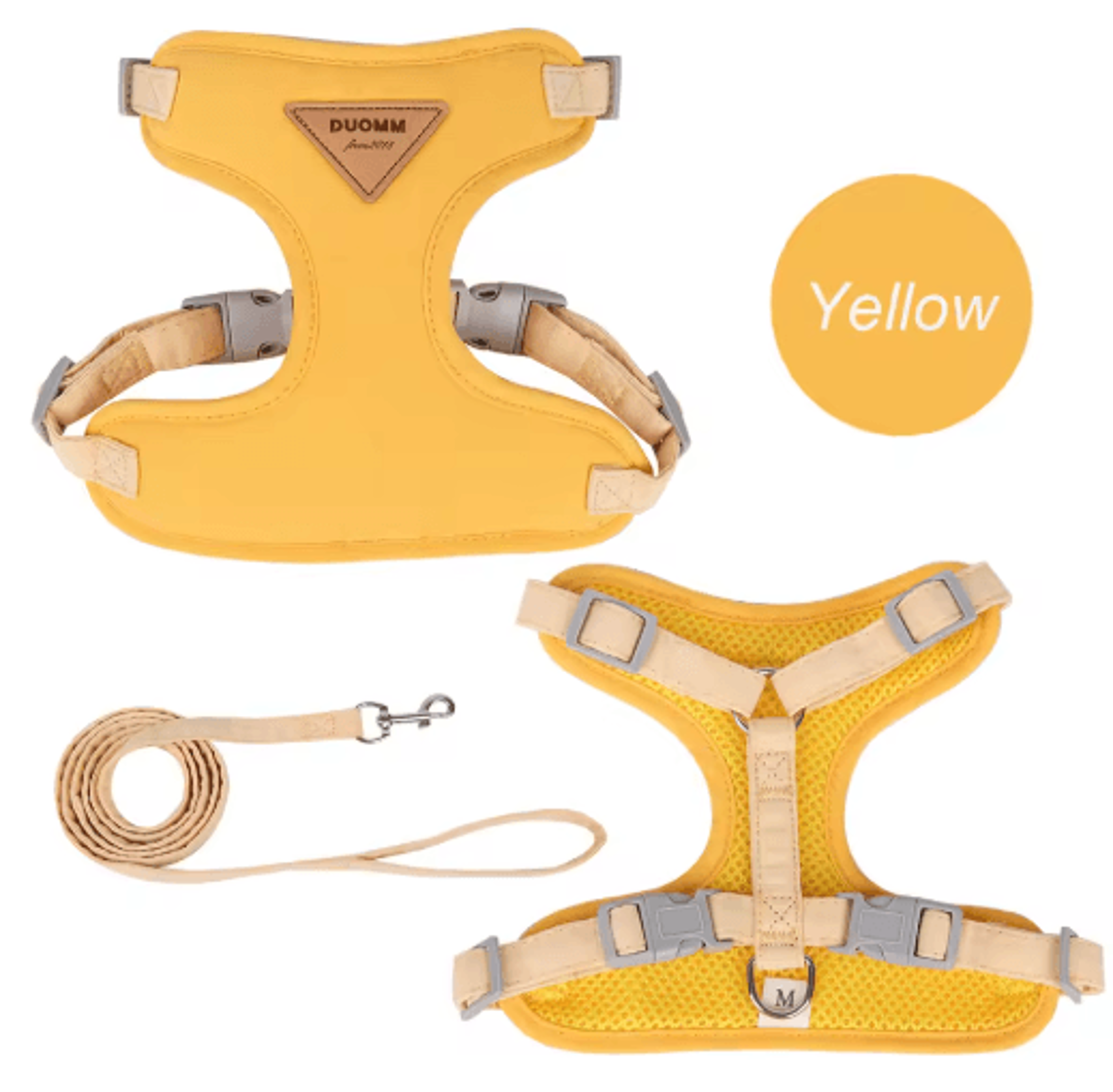 Soft Adjustable Cat Harness And Leash Set  Comfortable Walking Vest For Cats  Kittens 2