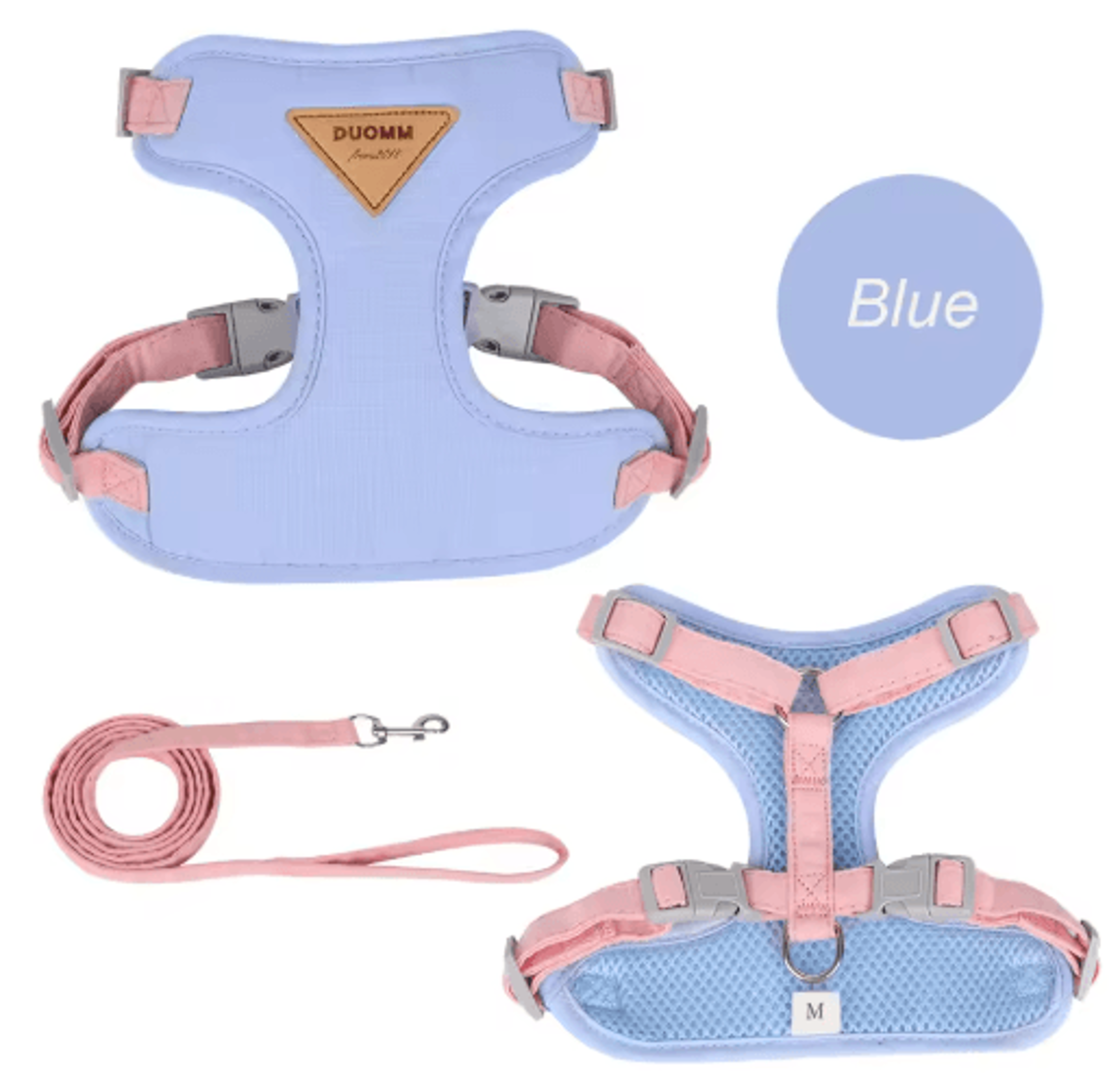 Soft Adjustable Cat Harness And Leash Set  Comfortable Walking Vest For Cats  Kittens 3