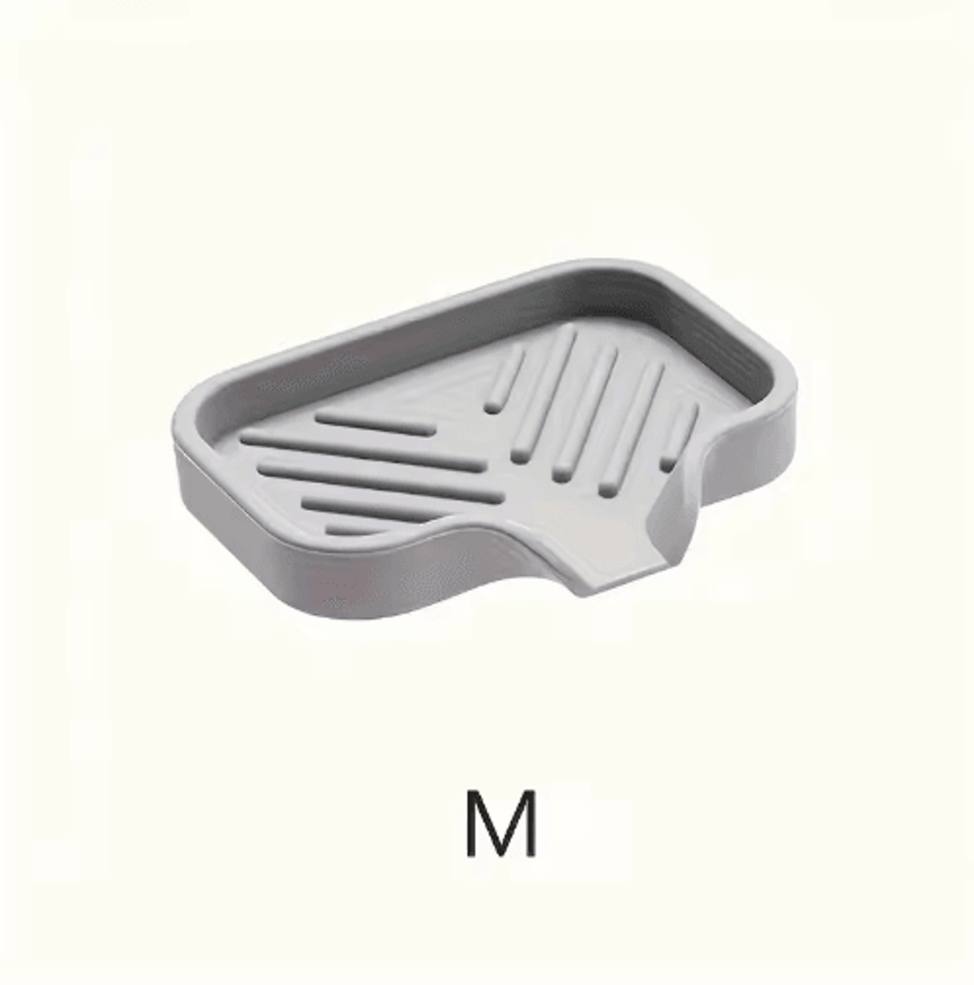 Silicone Kitchen Sink Organizer Tray  WaterResistant Soap  Sponge Holder For Countertop Storage 1