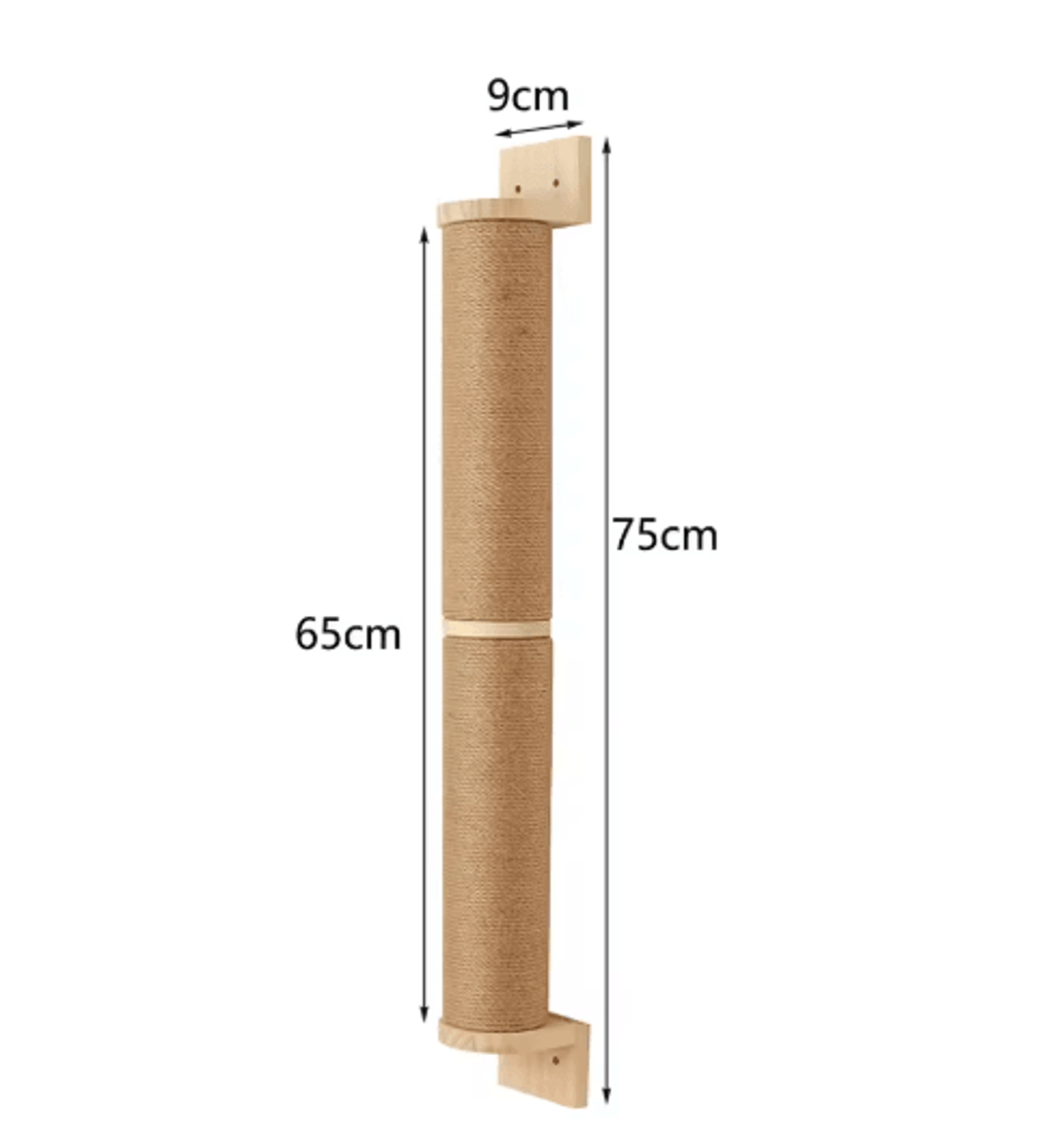 WallMounted Cat Climbing Shelves  Steps  Sisal Scratching Stairway For Cats 5