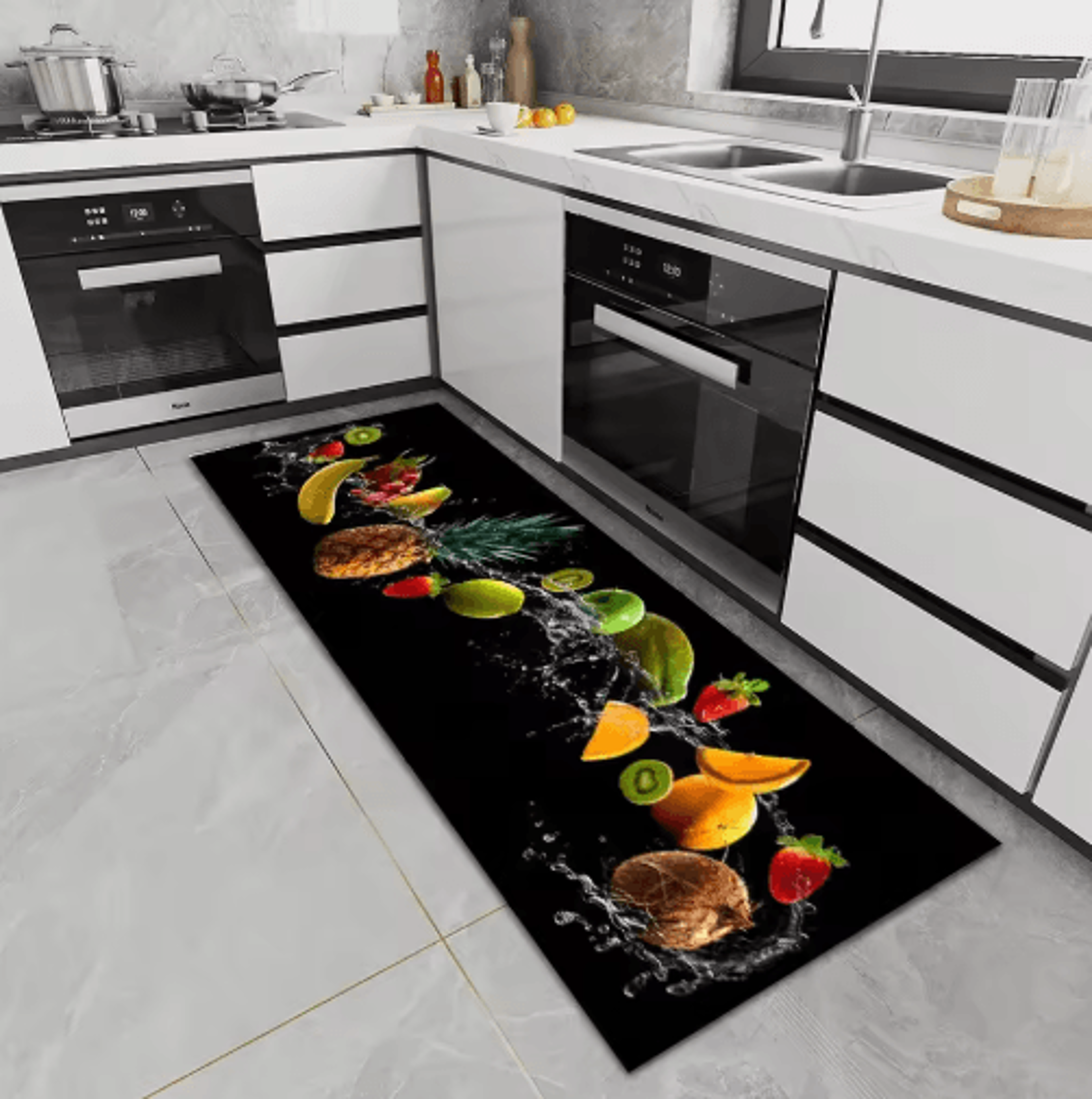 Waterproof NonSlip Kitchen Floor Mat For Home  Entryway 13