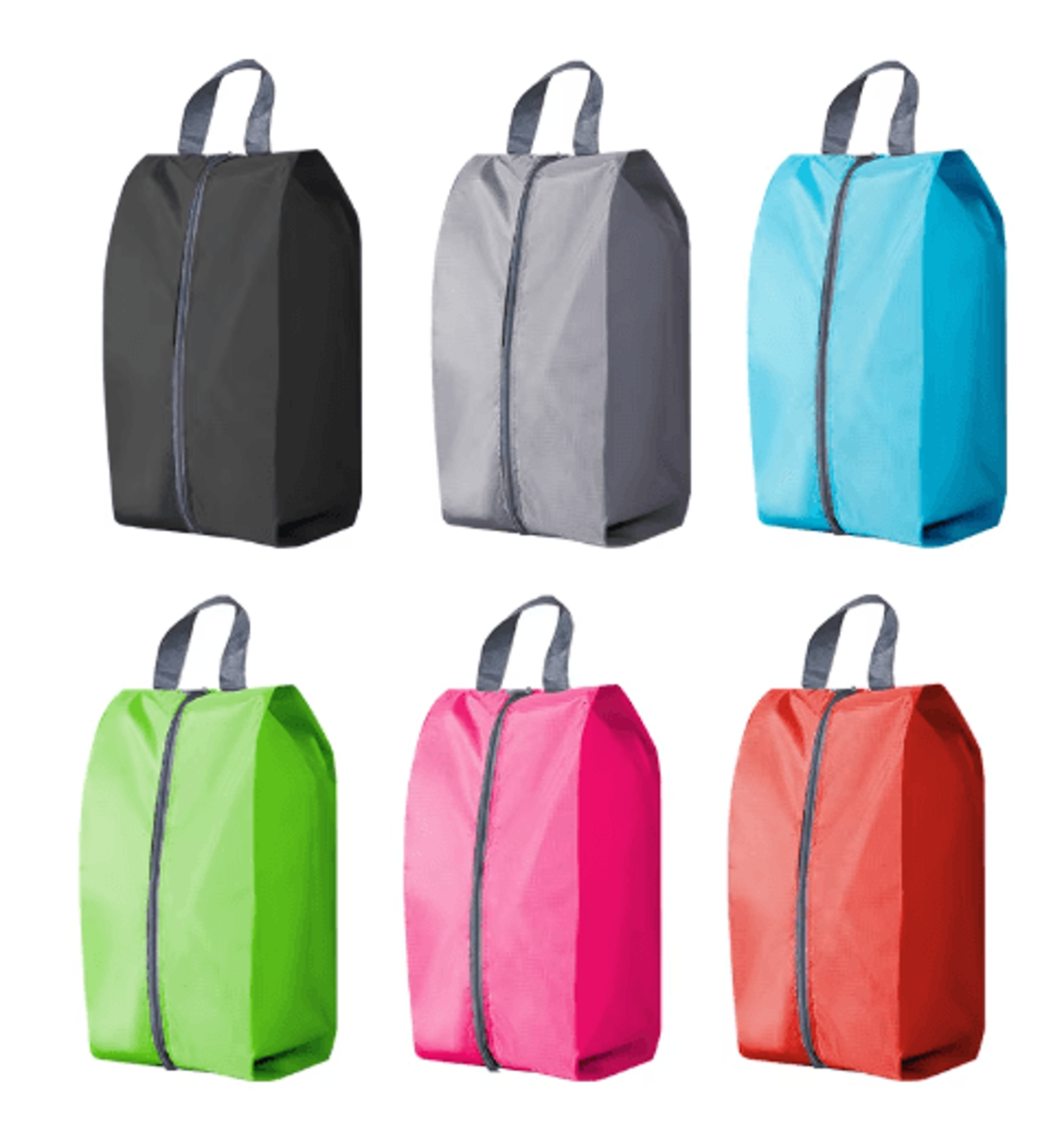 Waterproof Travel Shoe Storage Bag With Zipper Pocket 8