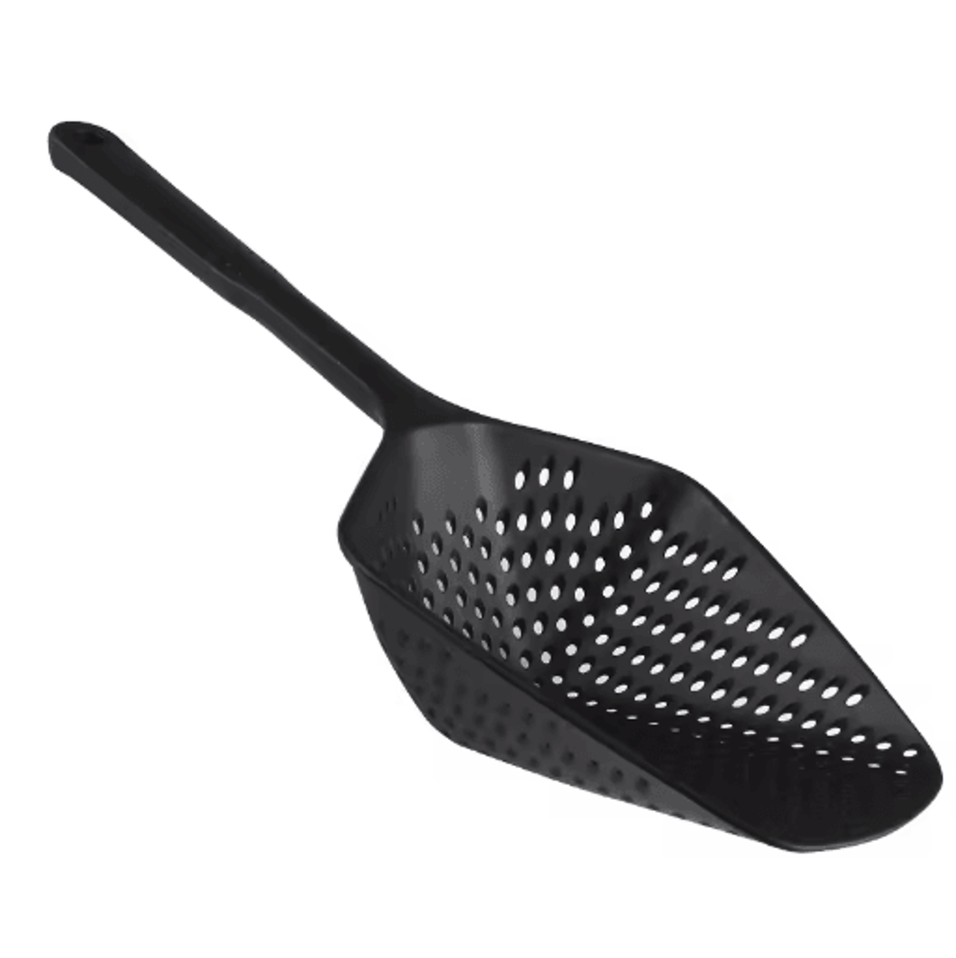 MultiPurpose Silicone Slotted Scoop Strainer For Cooking  Draining 3