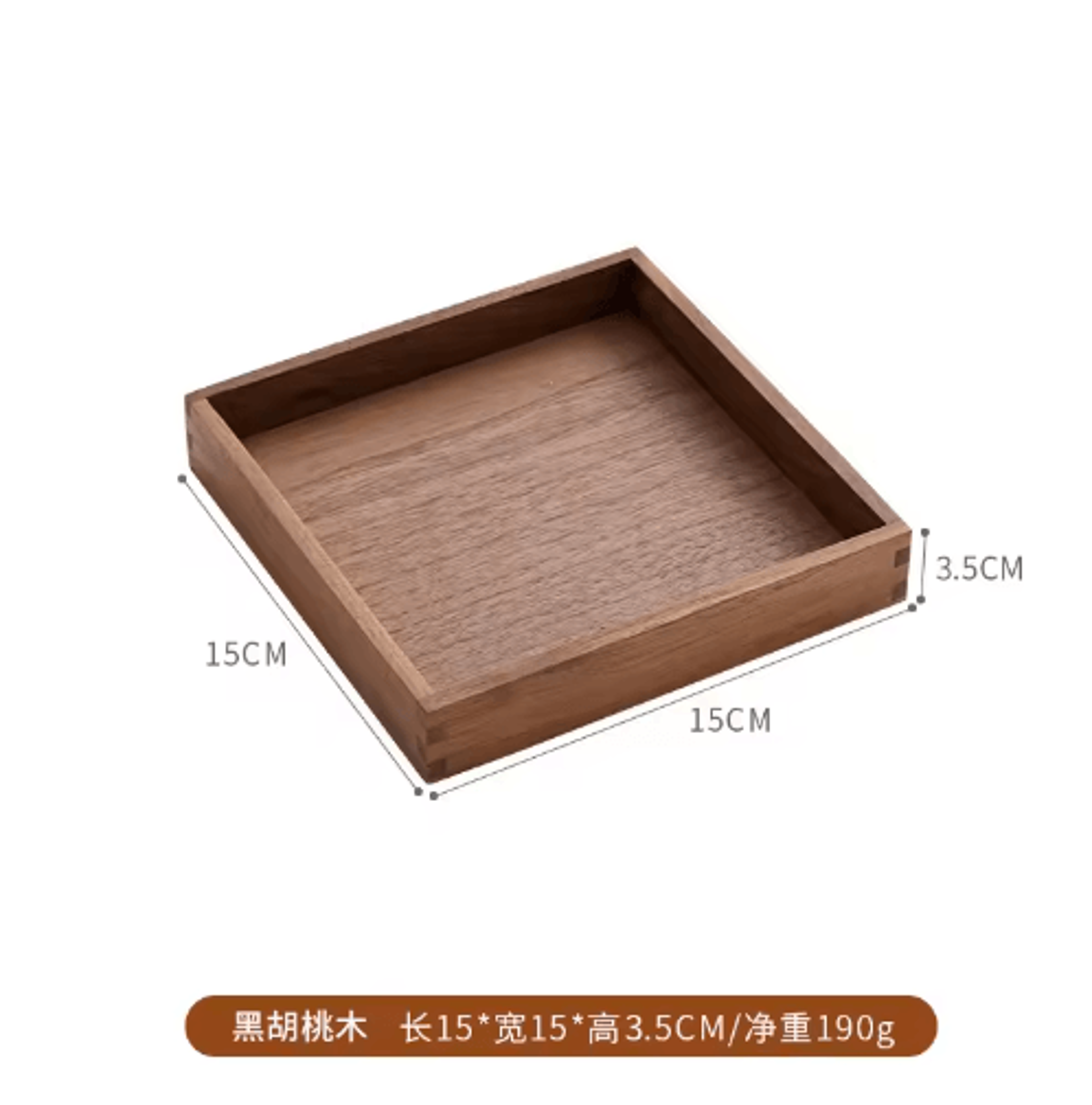 Solid Wood Desktop Organizer Tray For Keys Jewelry  Everyday Essentials 20