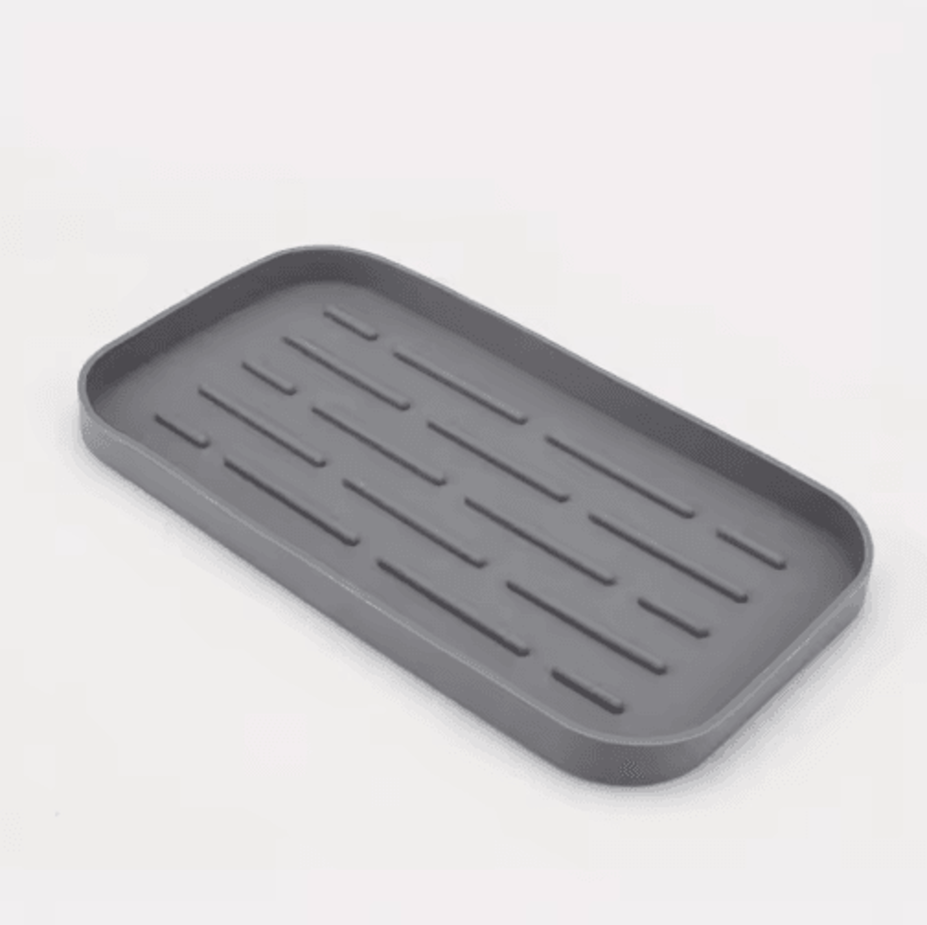 Flexible Silicone Drain Tray For Kitchen Sink Organization 1