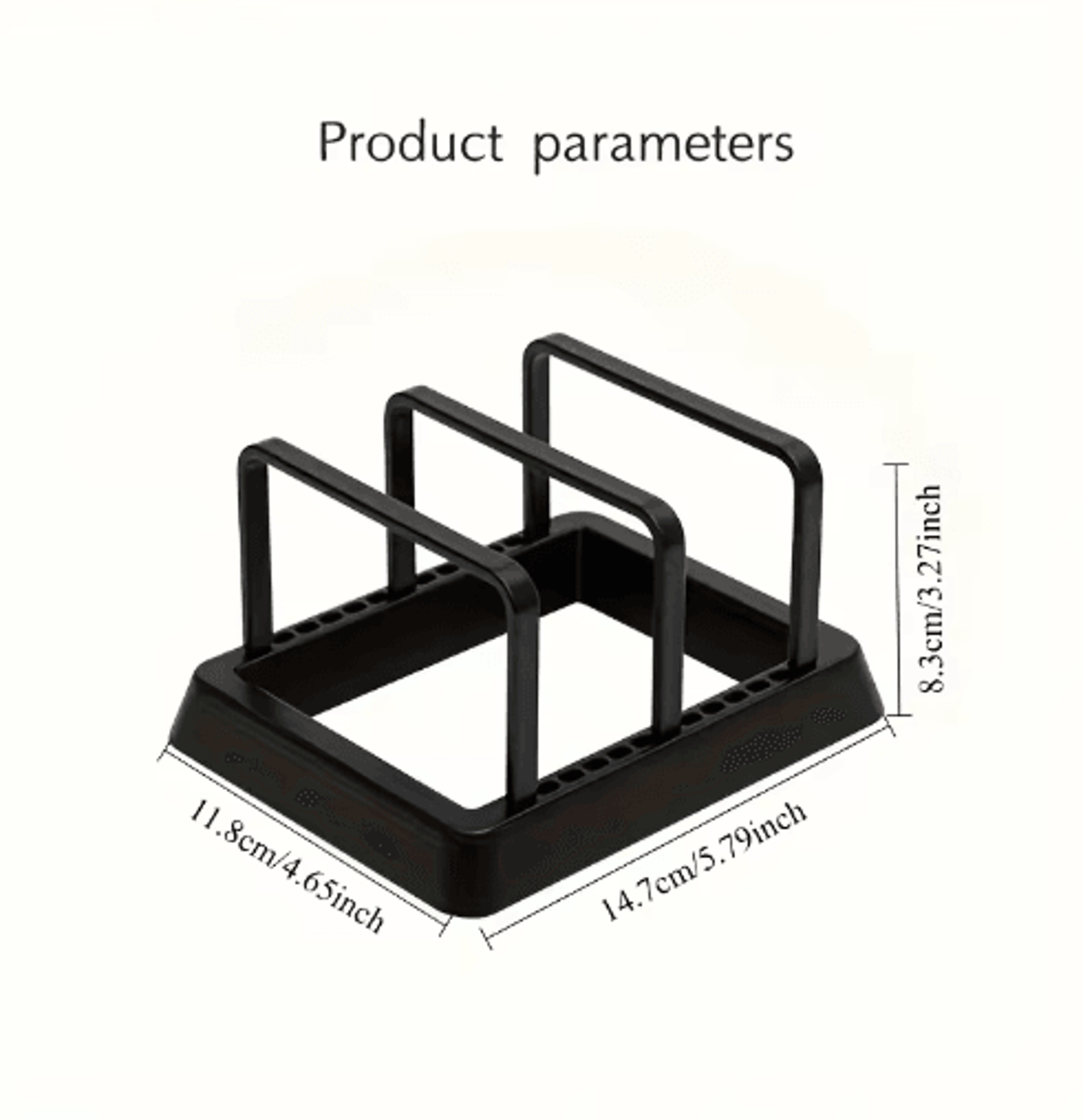 Adjustable Kitchen Pot  Pan Organizer Rack Dish Plate Storage Stand 4