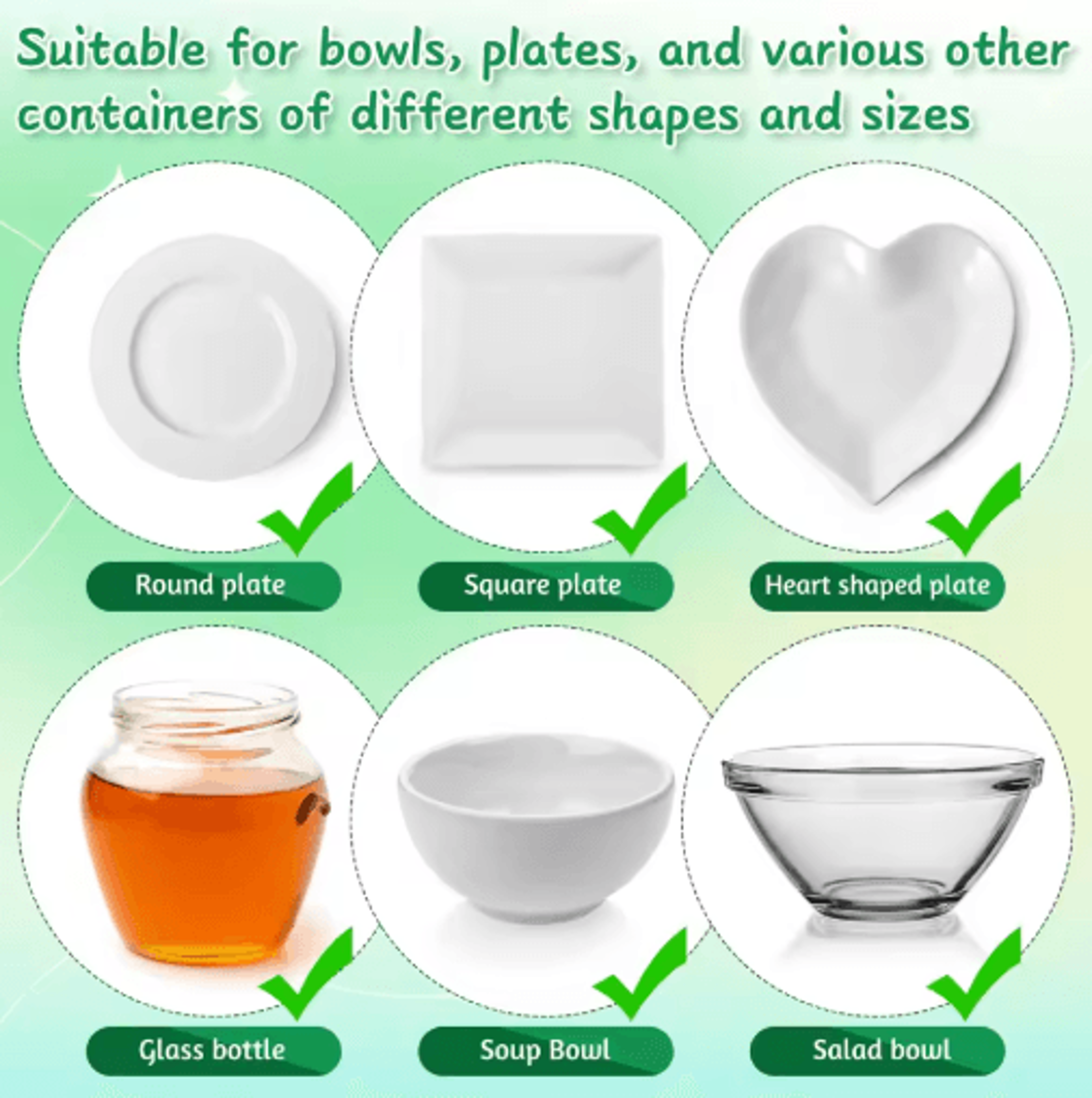 Disposable Elastic Food Covers  Food Grade FreshKeeping Bowl Covers 4