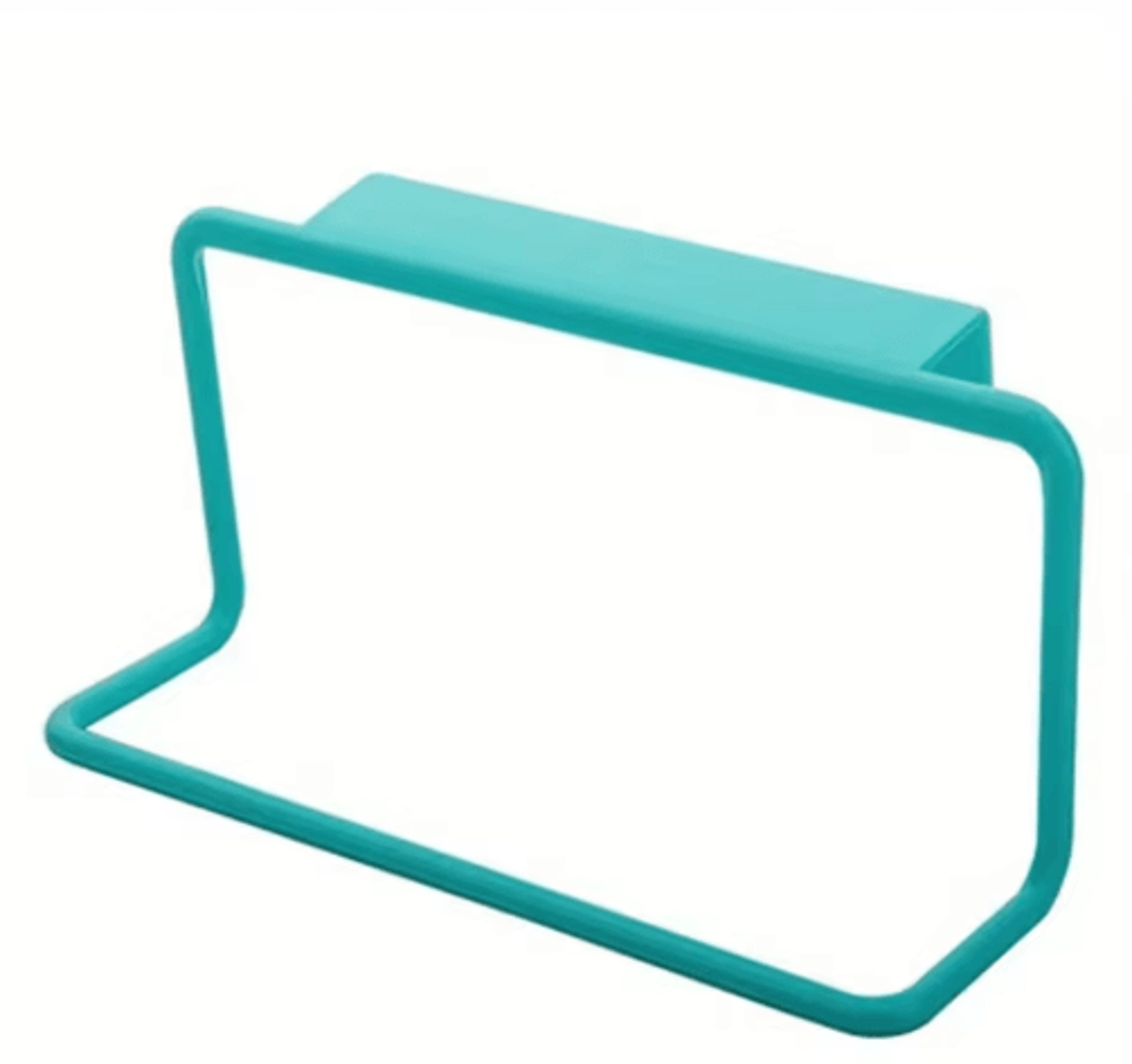 Plastic Cabinet Door Towel Rack  Hanging Kitchen Towel Holder  Multifunction Cupboard Organizer 2